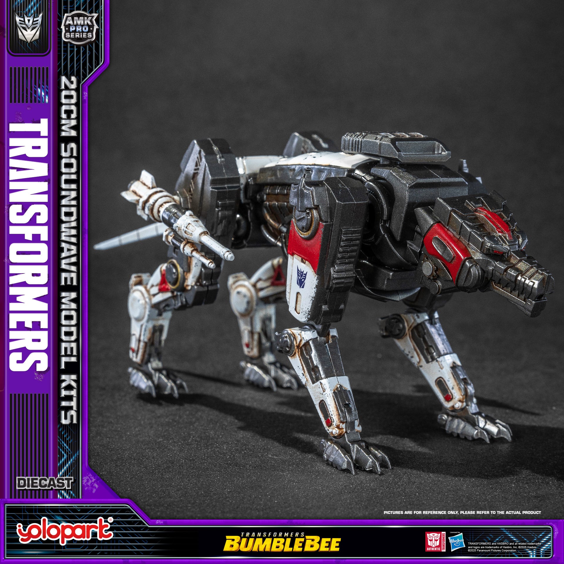 Transformers: Bumblebee - 20cm Soundwave Model Kit - AMK PRO Series