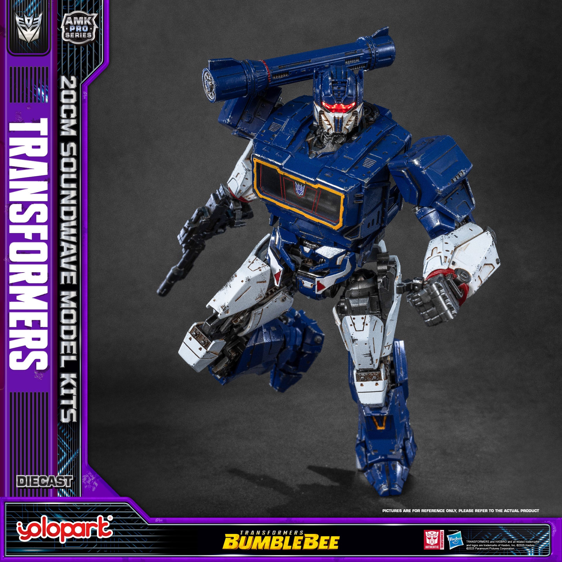 Transformers: Bumblebee - 20cm Soundwave Model Kit - AMK PRO Series