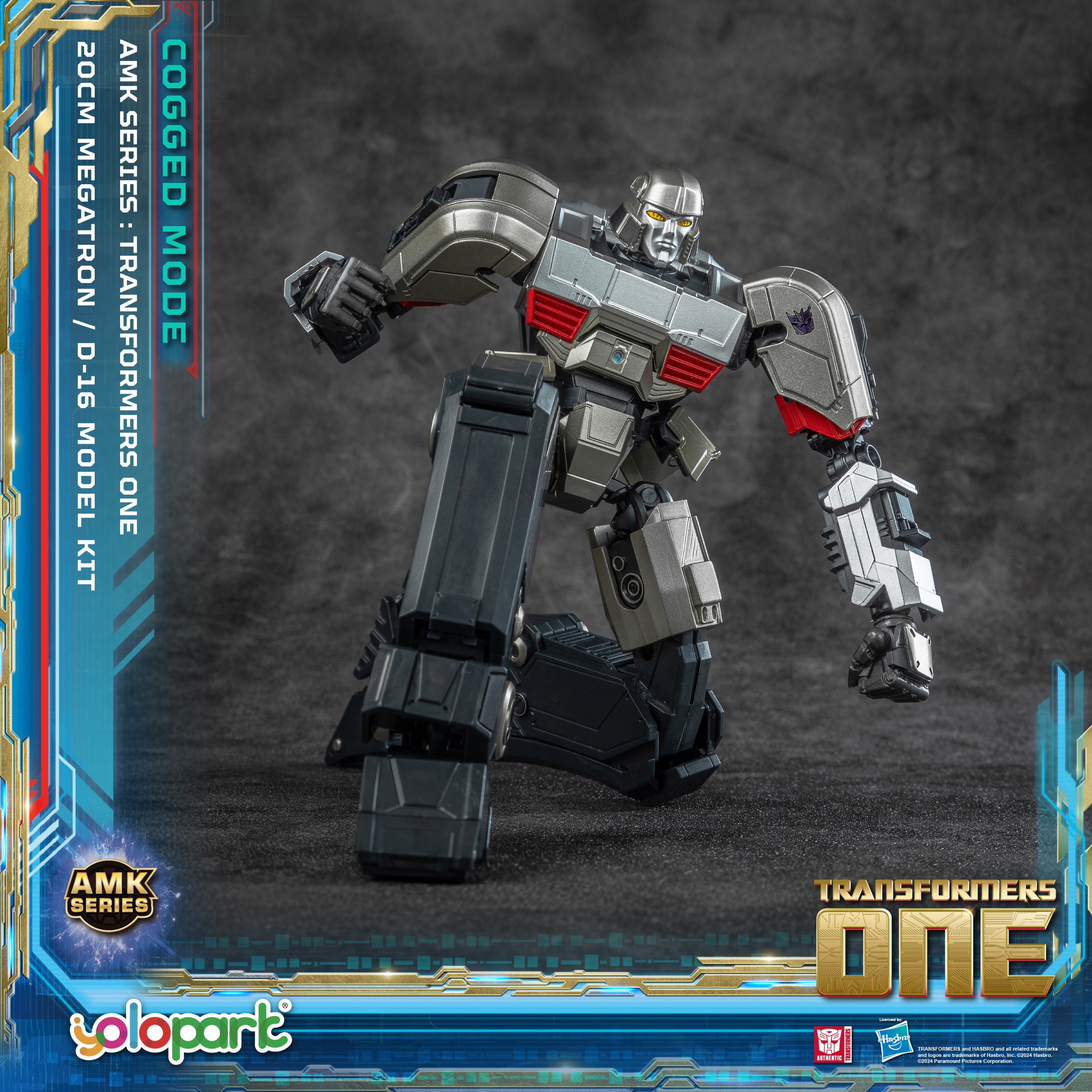 Transformers ONE - 20cm D-16 [Megatron] Cogged Mode Model Kit - AMK Series - Yolopark