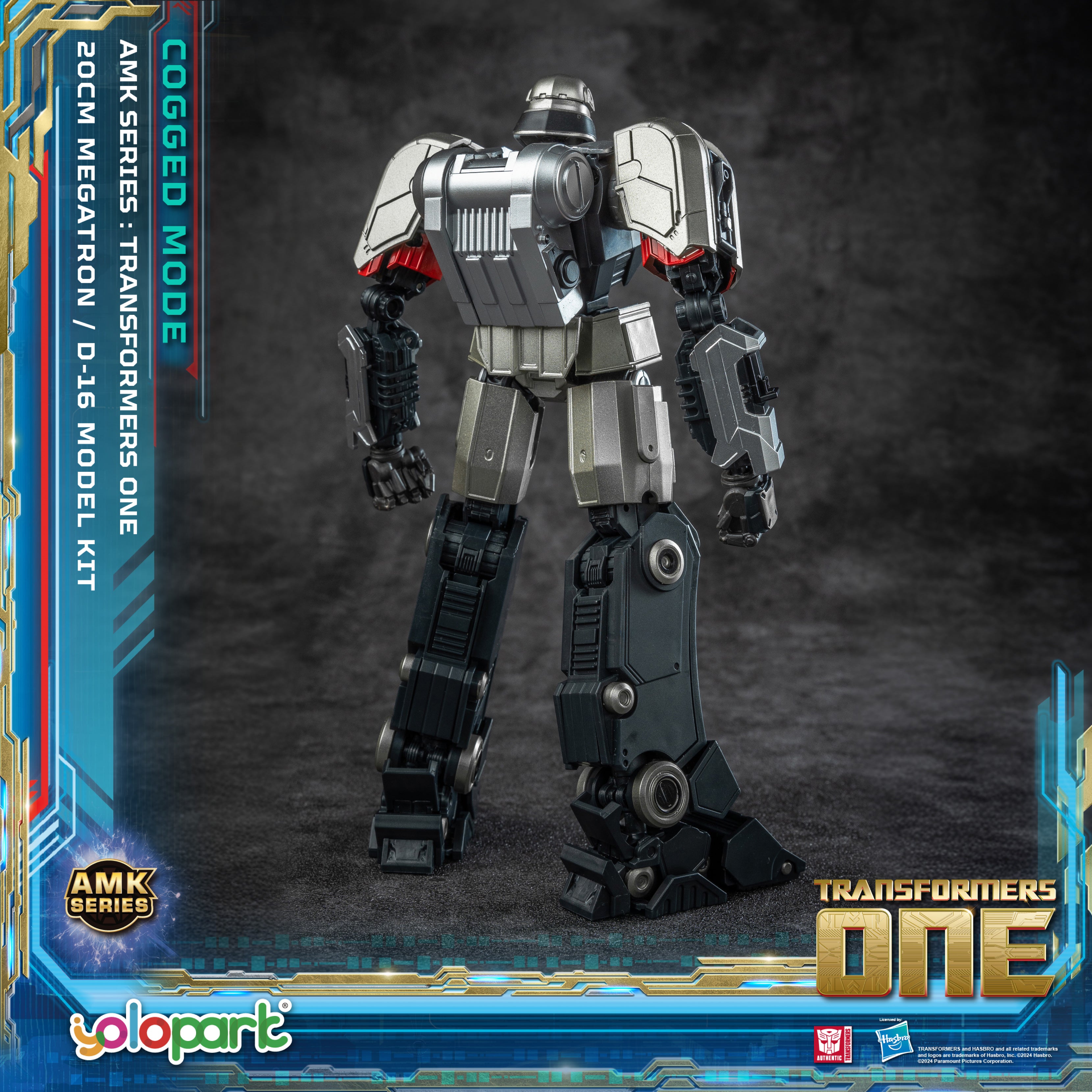 Transformers ONE - 20cm D-16 [Megatron] Cogged Mode Model Kit - AMK Series - Yolopark