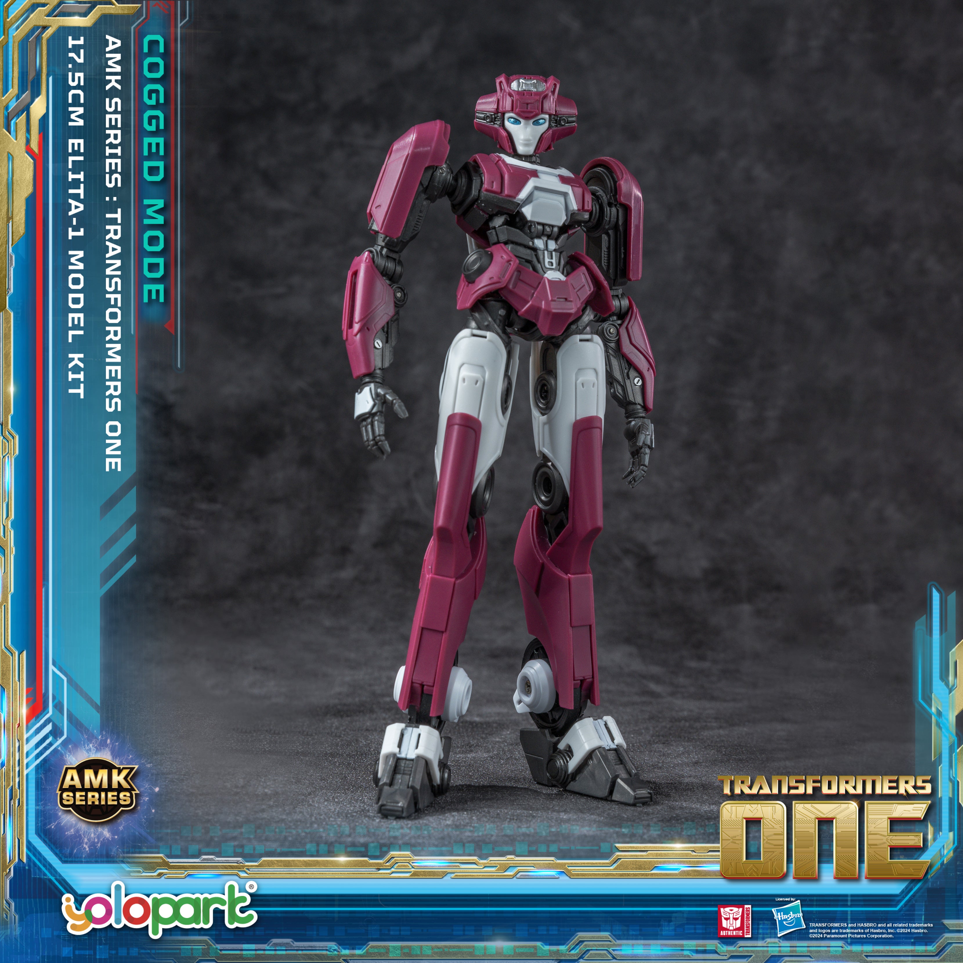 Transformers ONE - 17.5cm Elita-1 Cogged Mode Model Kit - AMK Series