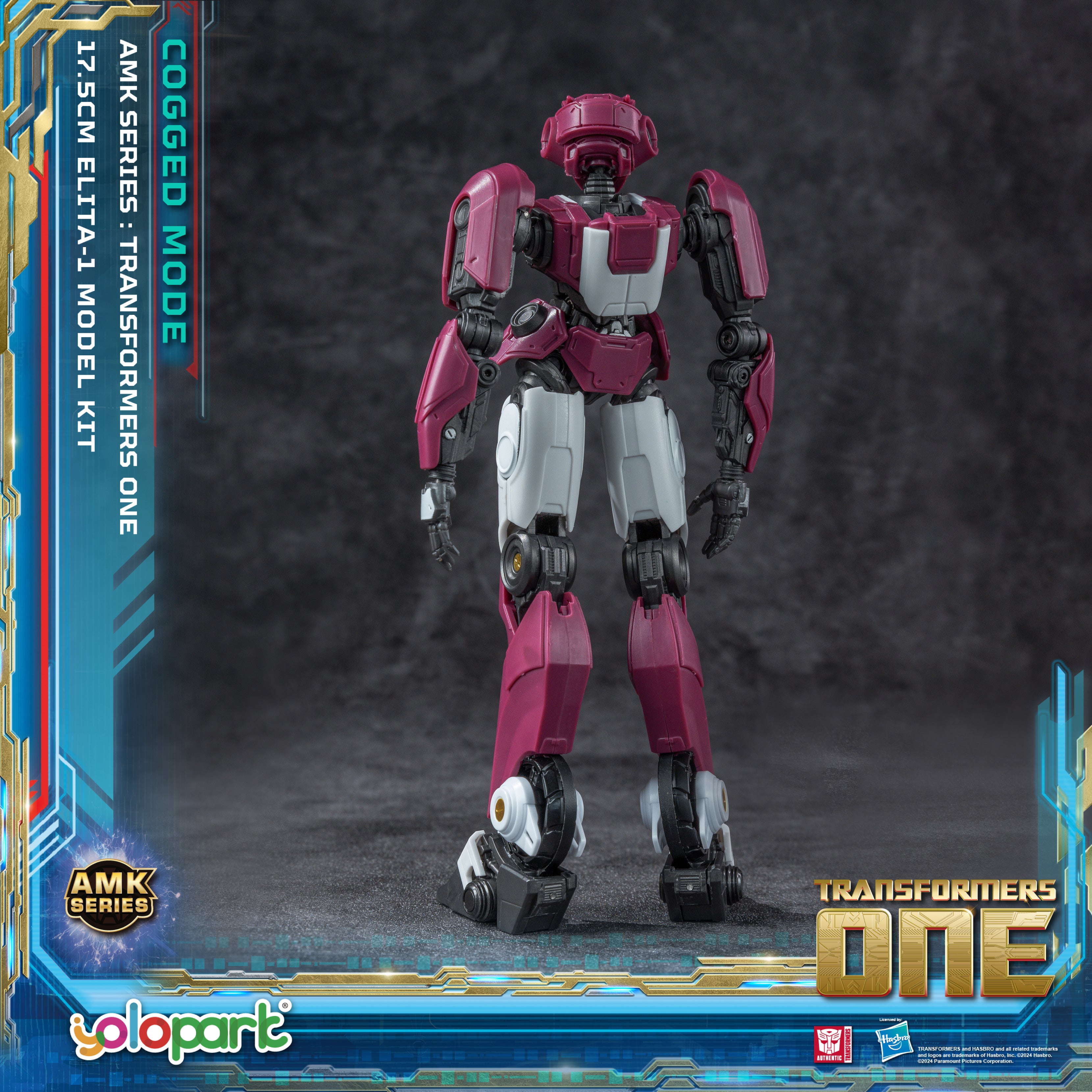 Transformers ONE - 17.5cm Elita-1 Cogged Mode Model Kit - AMK Series