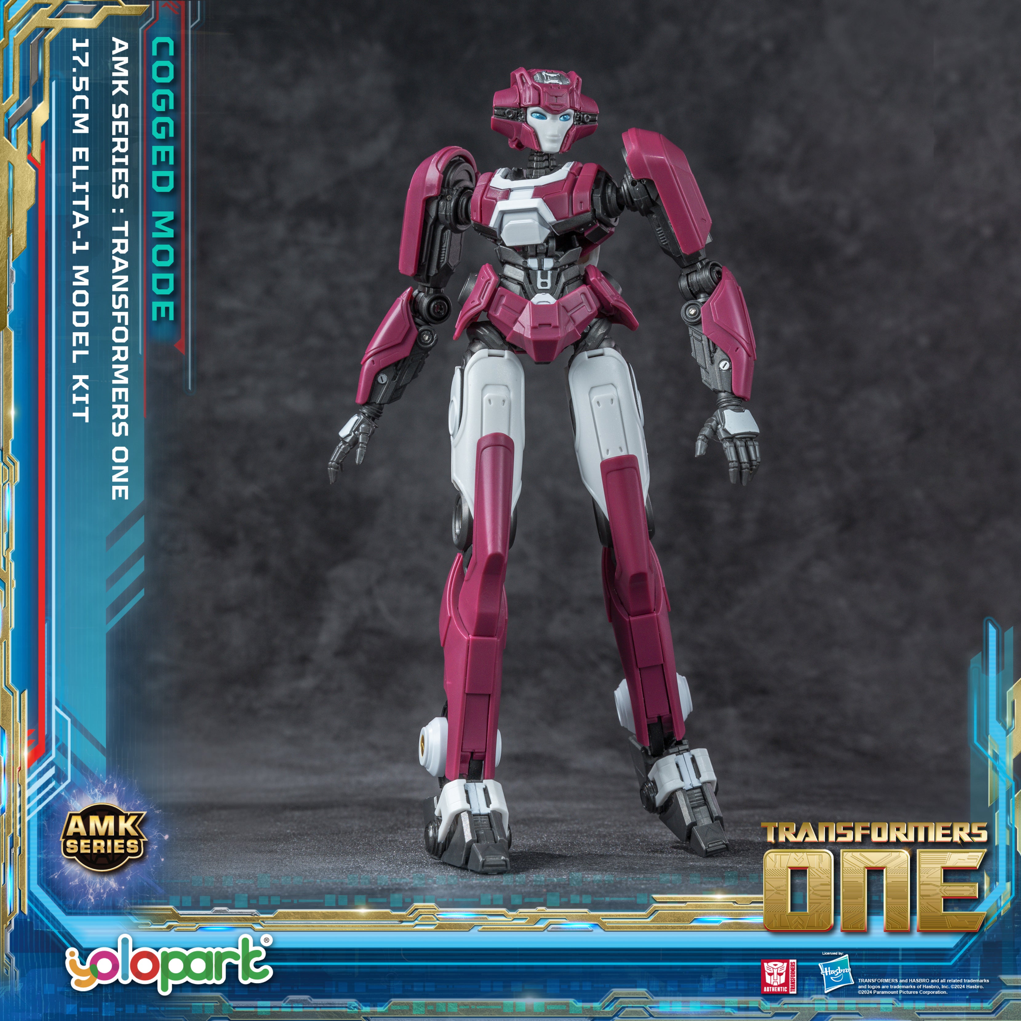 Transformers ONE - 17.5cm Elita-1 Cogged Mode Model Kit - AMK Series - Yolopark