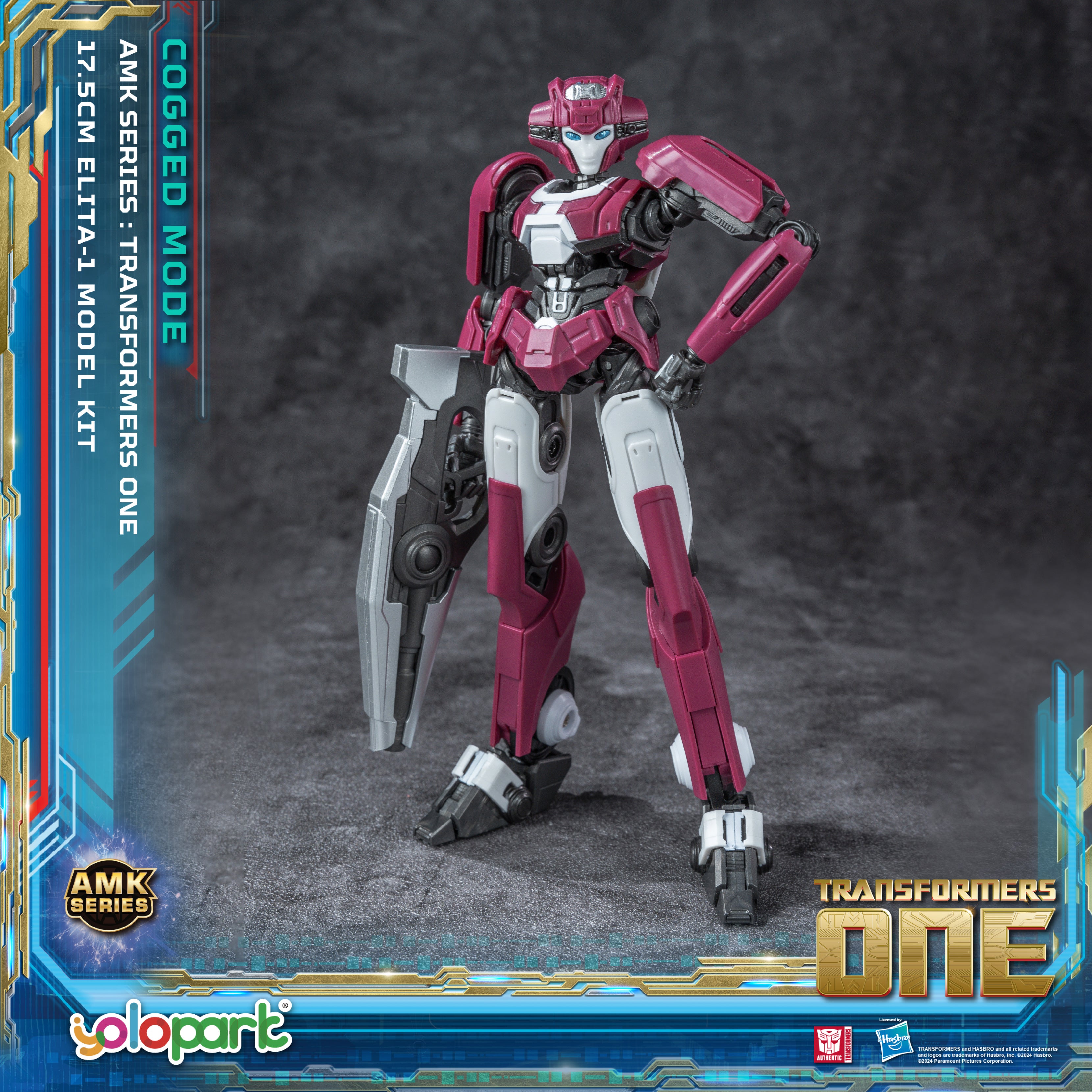 Transformers ONE - 17.5cm Elita-1 Cogged Mode Model Kit - AMK Series