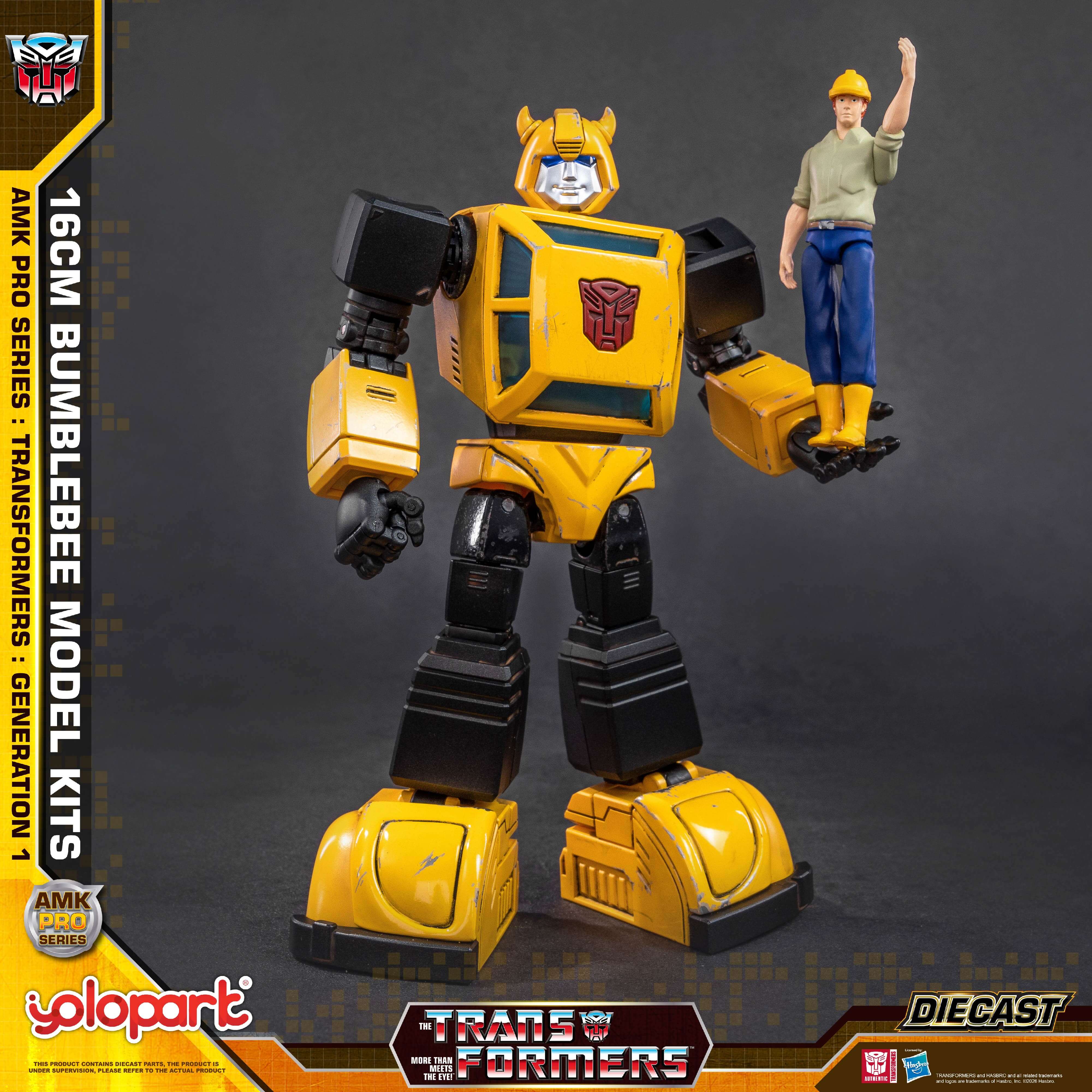 Transformers: Generation 1 - 16cm Bumblebee Model Kit - AMK PRO Series