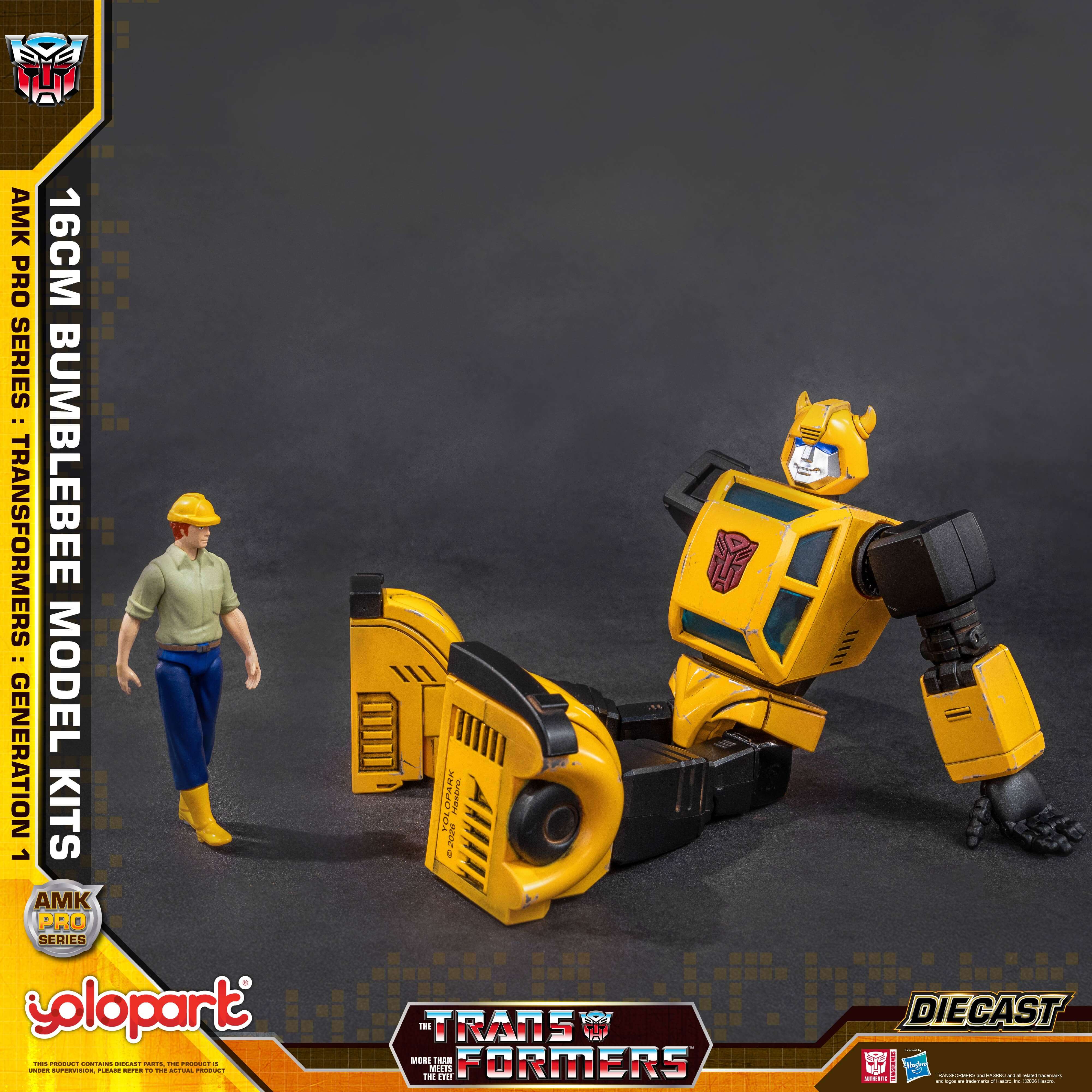 Transformers: Generation 1 - 16cm Bumblebee Model Kit - AMK PRO Series