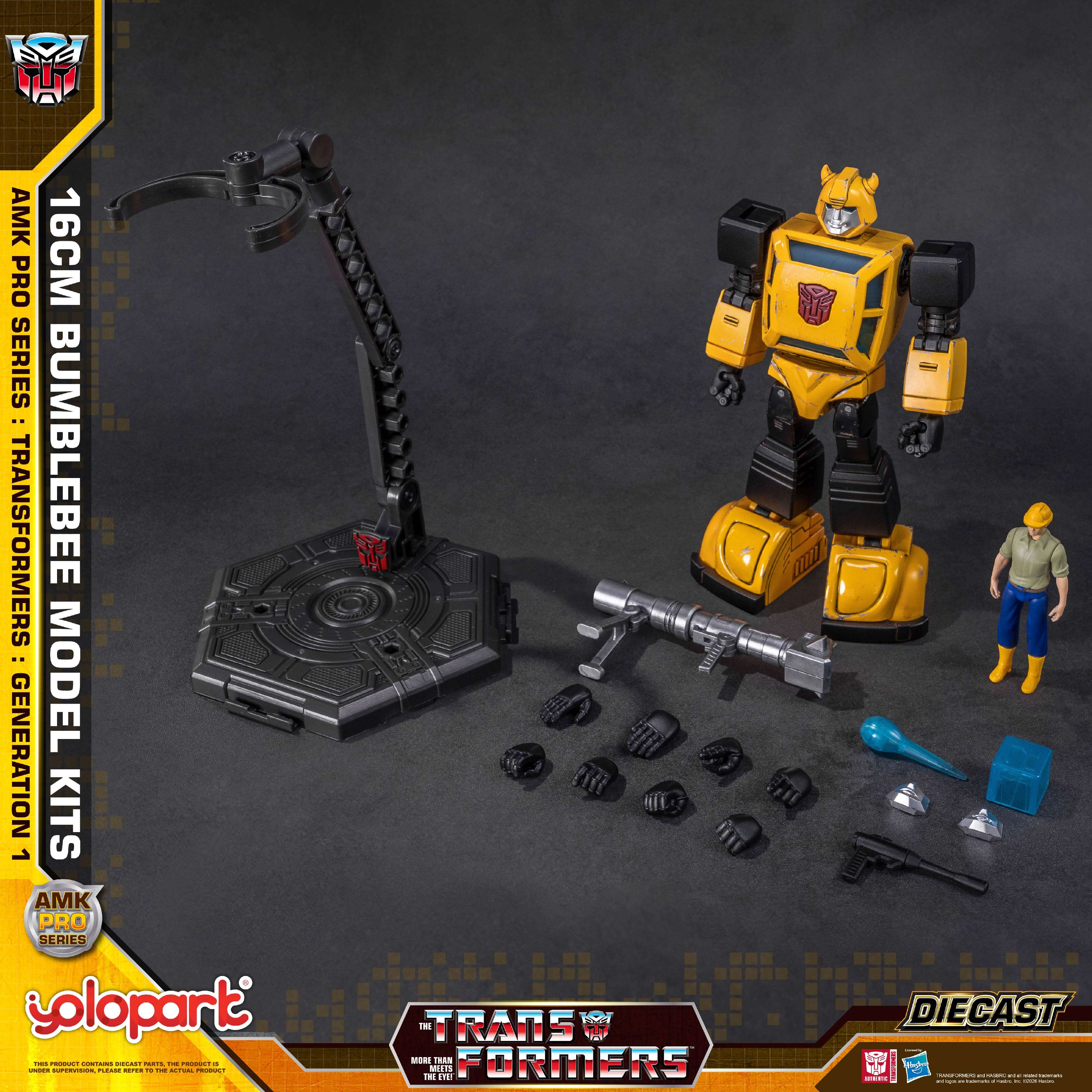 Transformers: Generation 1 - 16cm Bumblebee Model Kit - AMK PRO Series