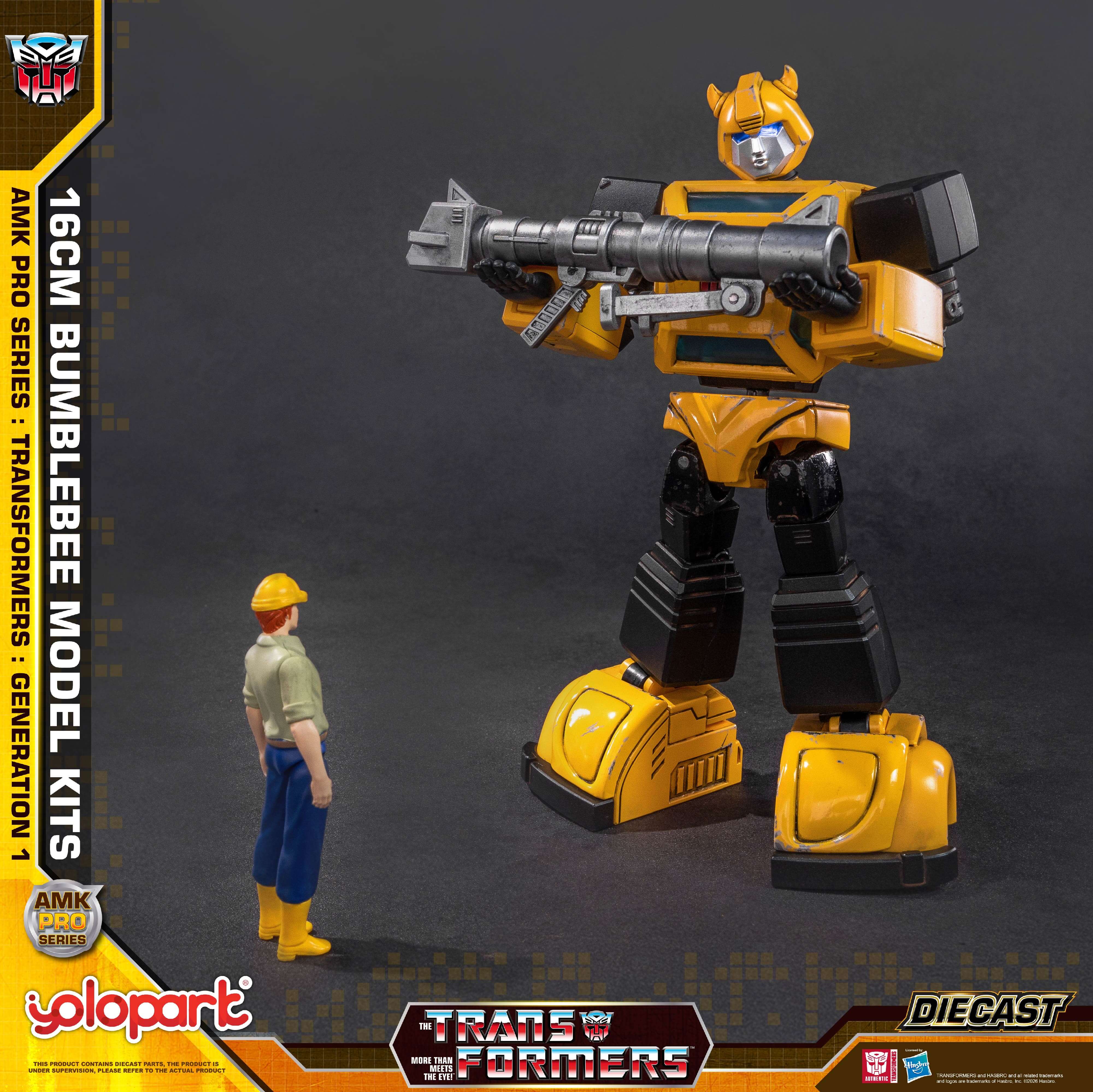 Transformers: Generation 1 - 16cm Bumblebee Model Kit - AMK PRO Series