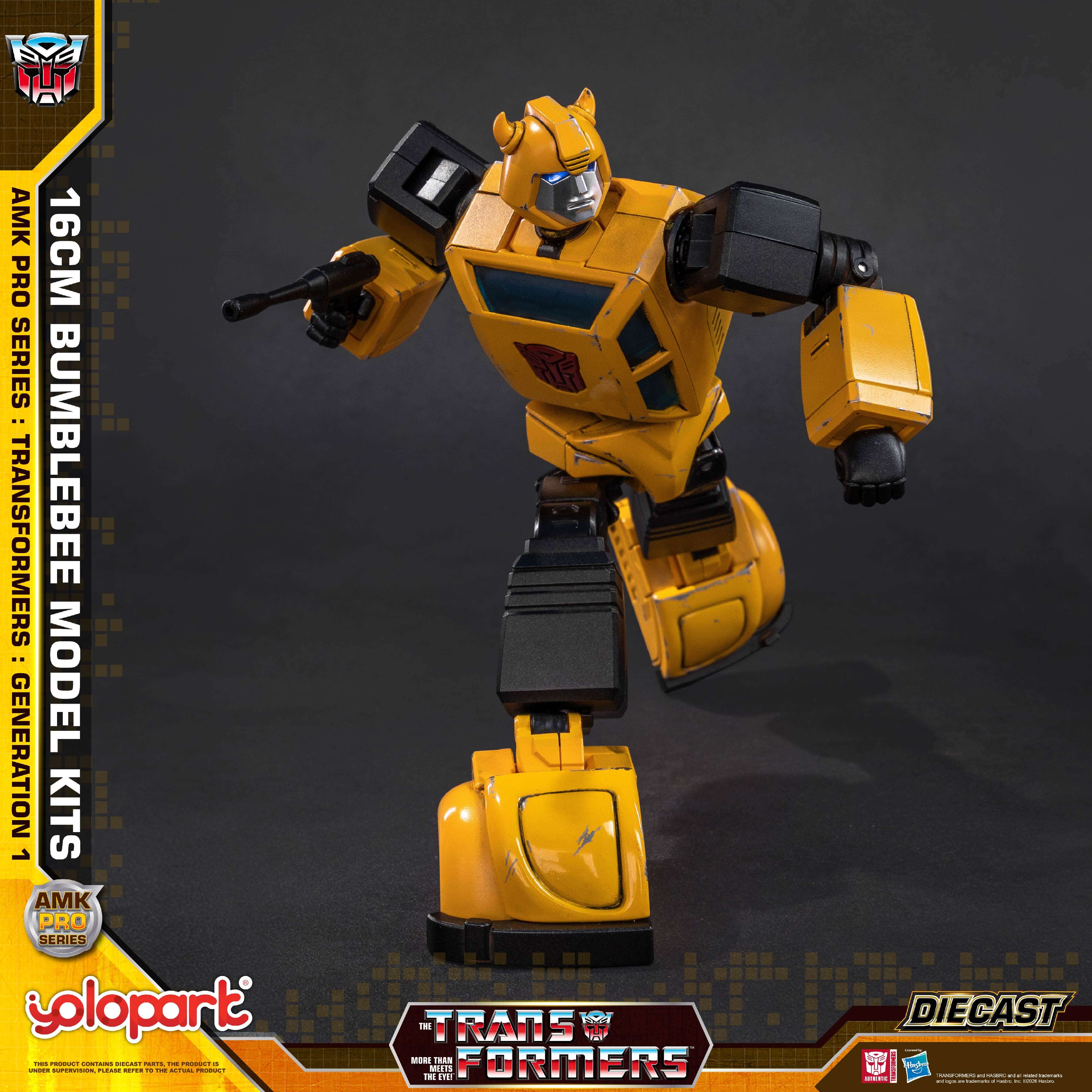 Transformers: Generation 1 - 16cm Bumblebee Model Kit - AMK PRO Series