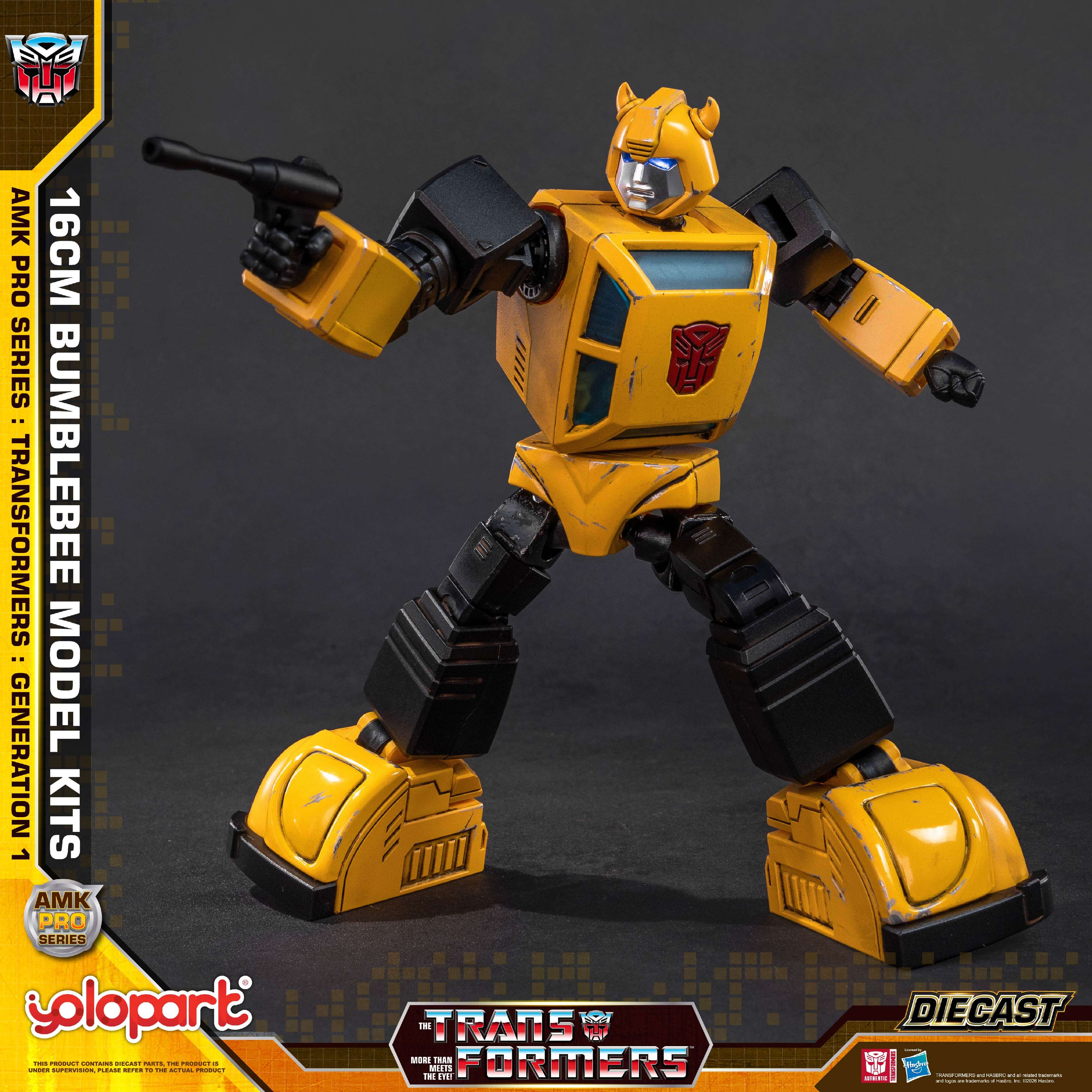 Transformers: Generation 1 - 16cm Bumblebee Model Kit - AMK PRO Series