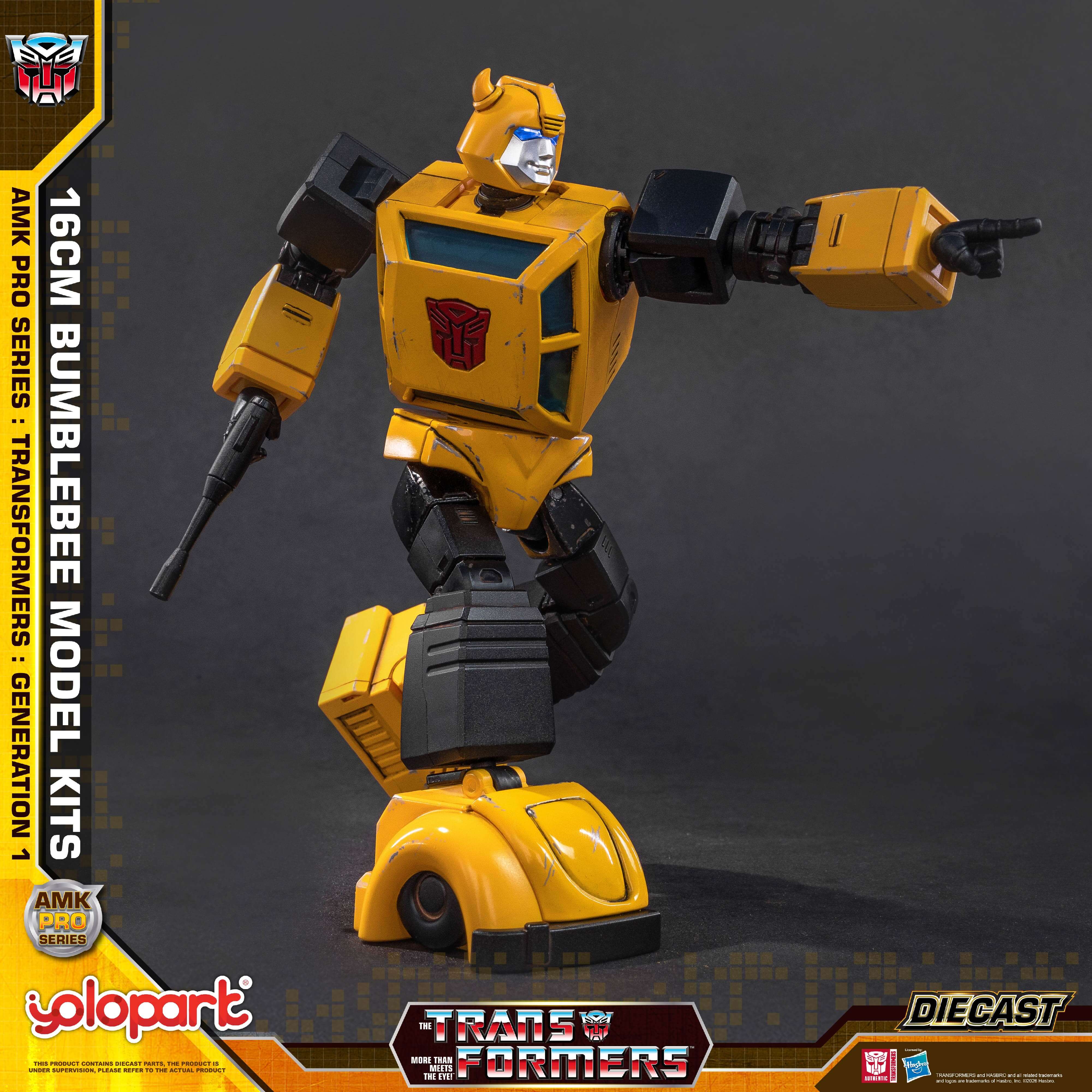 Transformers: Generation 1 - 16cm Bumblebee Model Kit - AMK PRO Series
