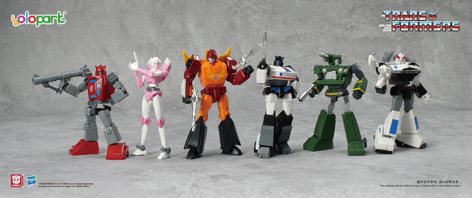 Pre-Assembled Transformers Kits & Toys | Yolopark