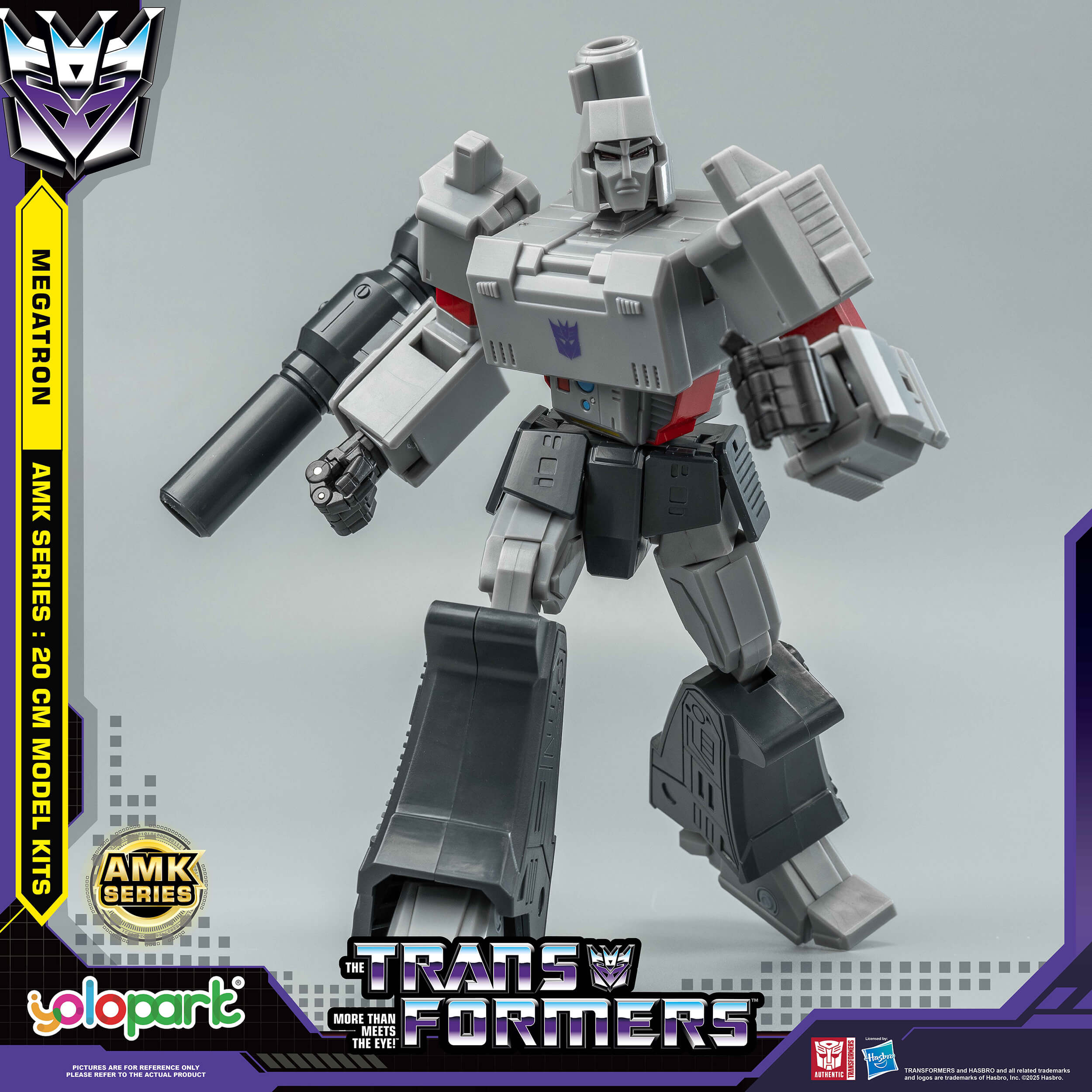 Transformers: Generation 1 - 20cm Megatron Model Kit - AMK Series