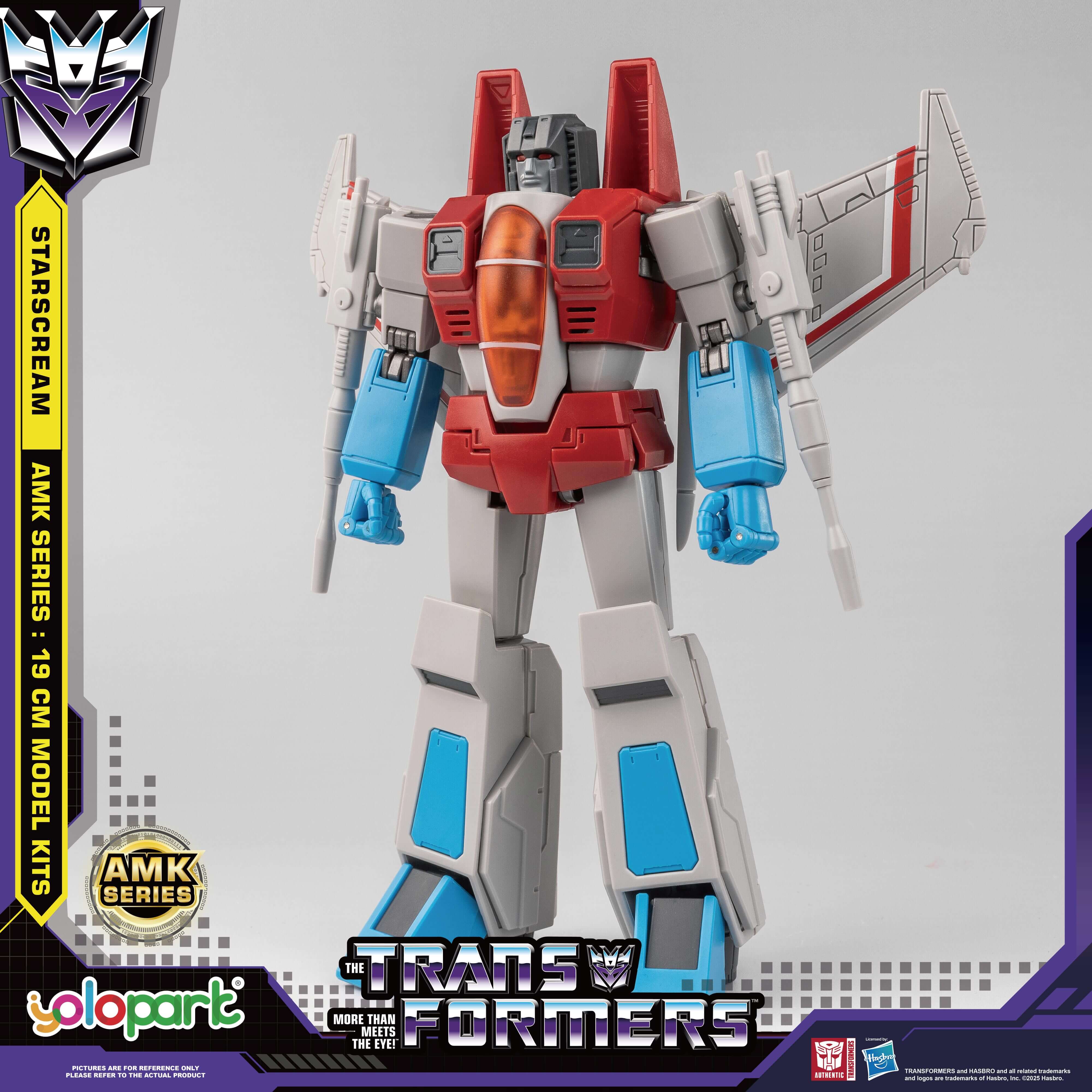 Transformers: Generation 1 - 19cm Starscream Model Kit - AMK Series