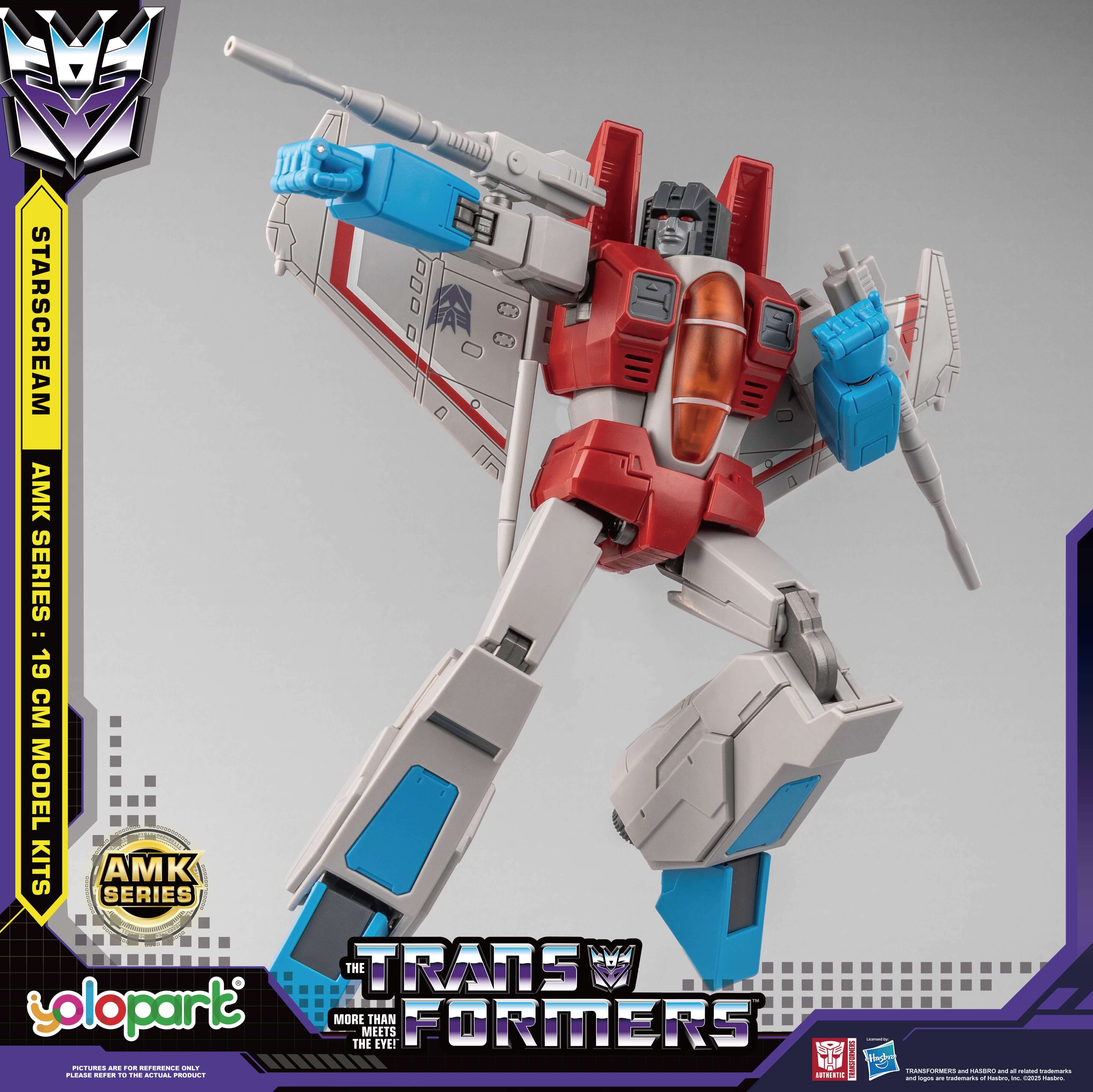 Transformers: Generation 1 - 19cm Starscream Model Kit - AMK Series