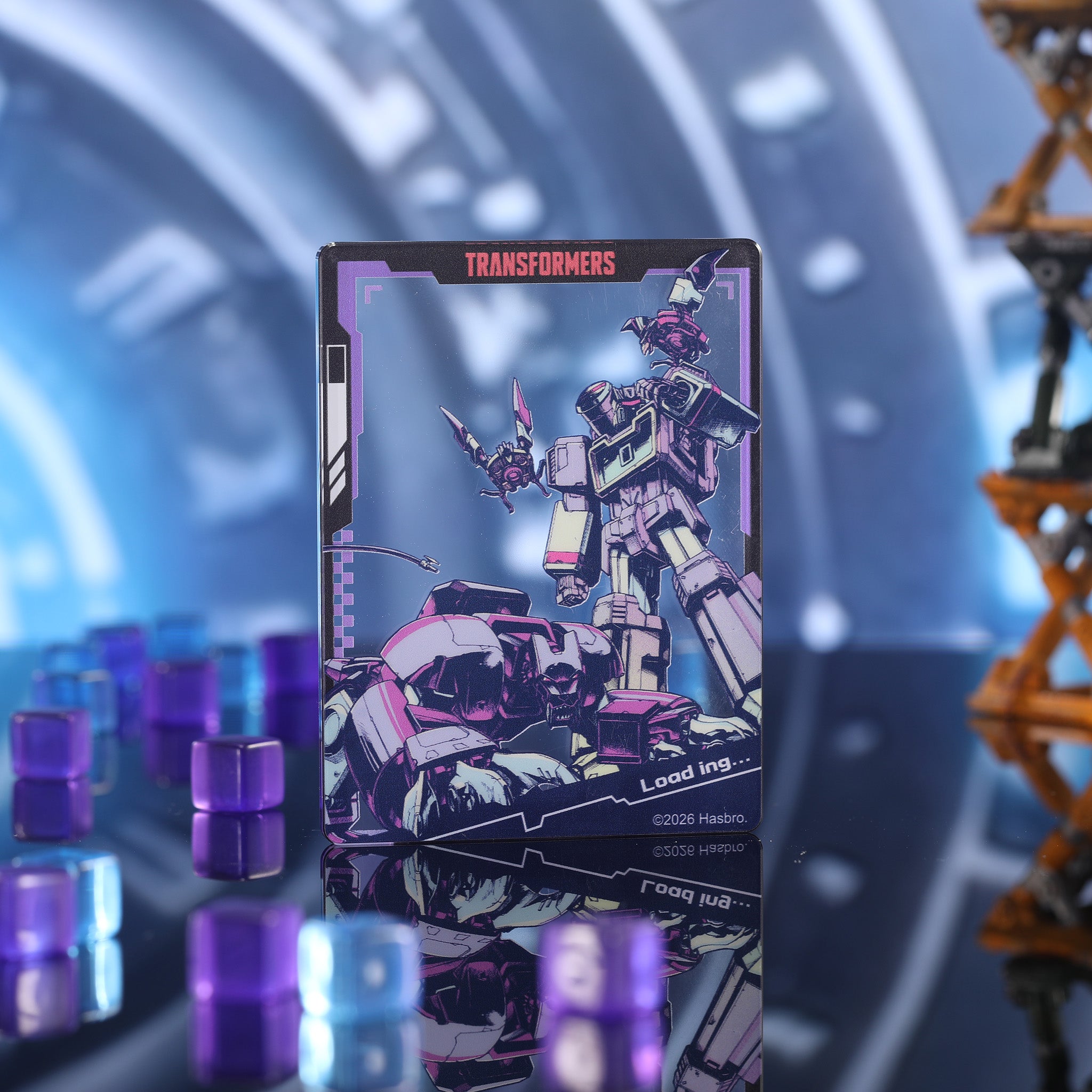 Transformers Character Acrylic Transparent Card