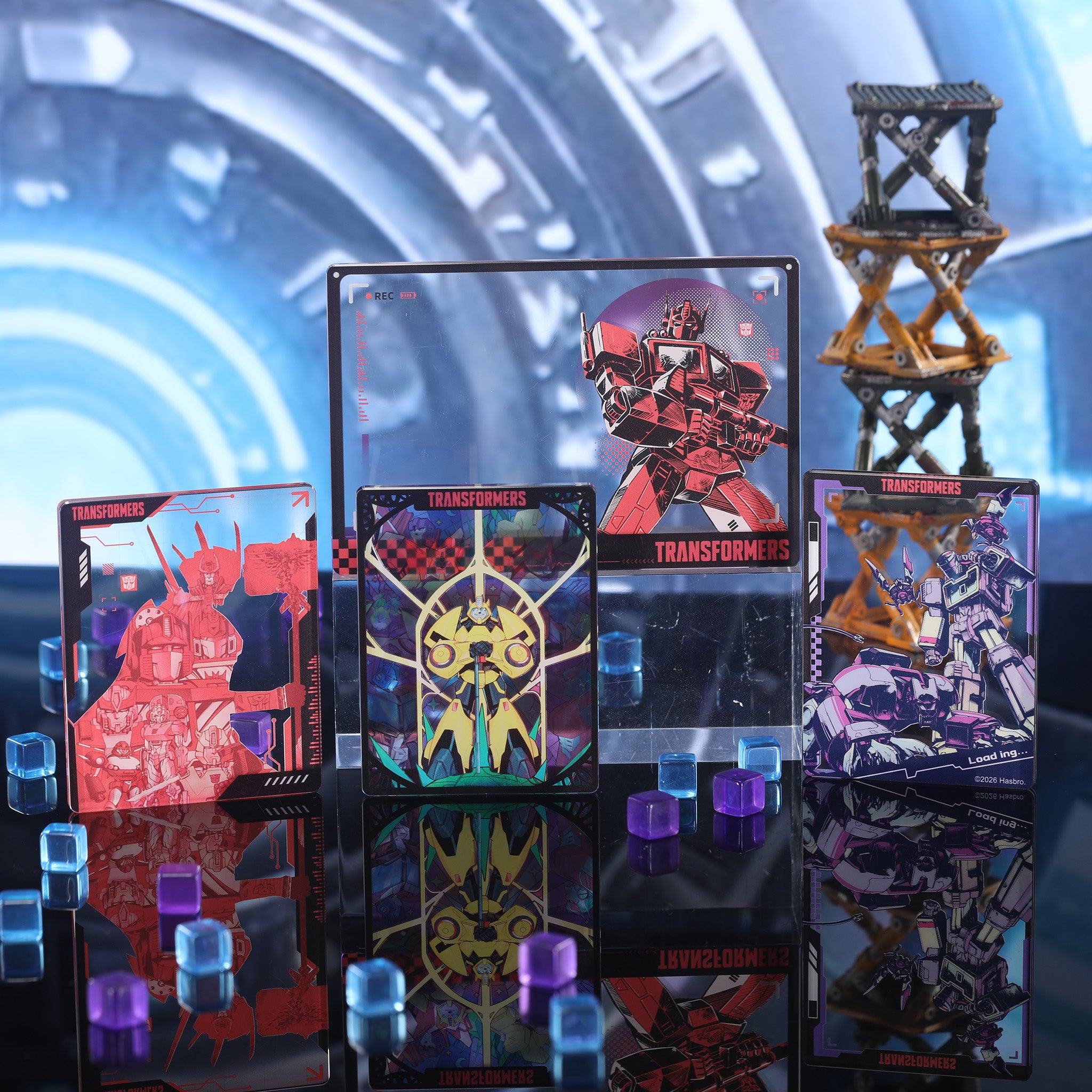 Transformers Character Acrylic Transparent Card