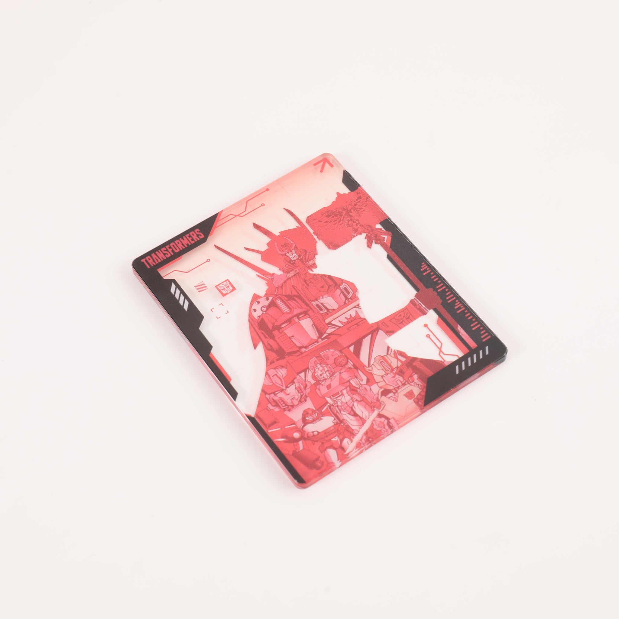 Transformers Character Acrylic Transparent Card