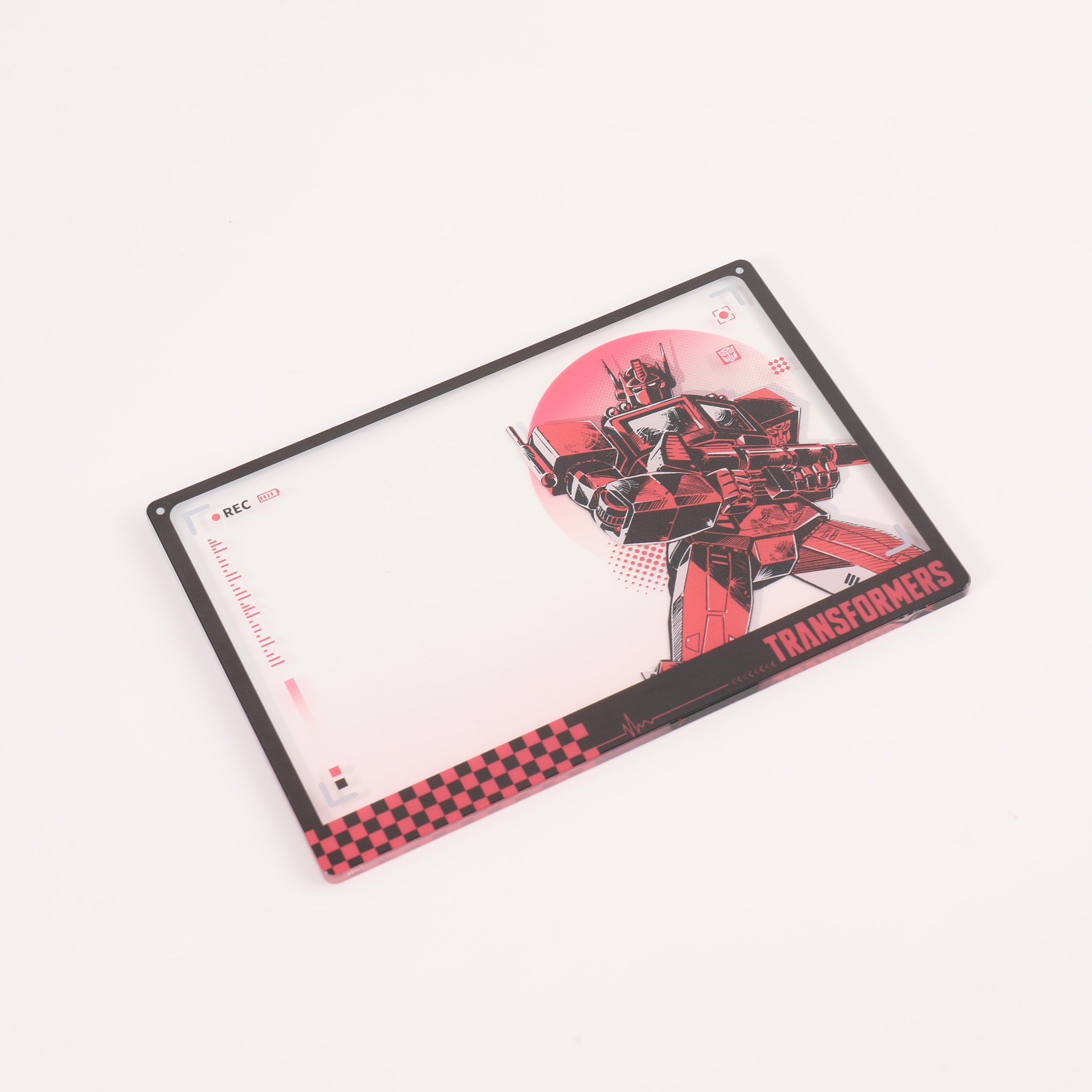 Transformers Character Acrylic Transparent Card