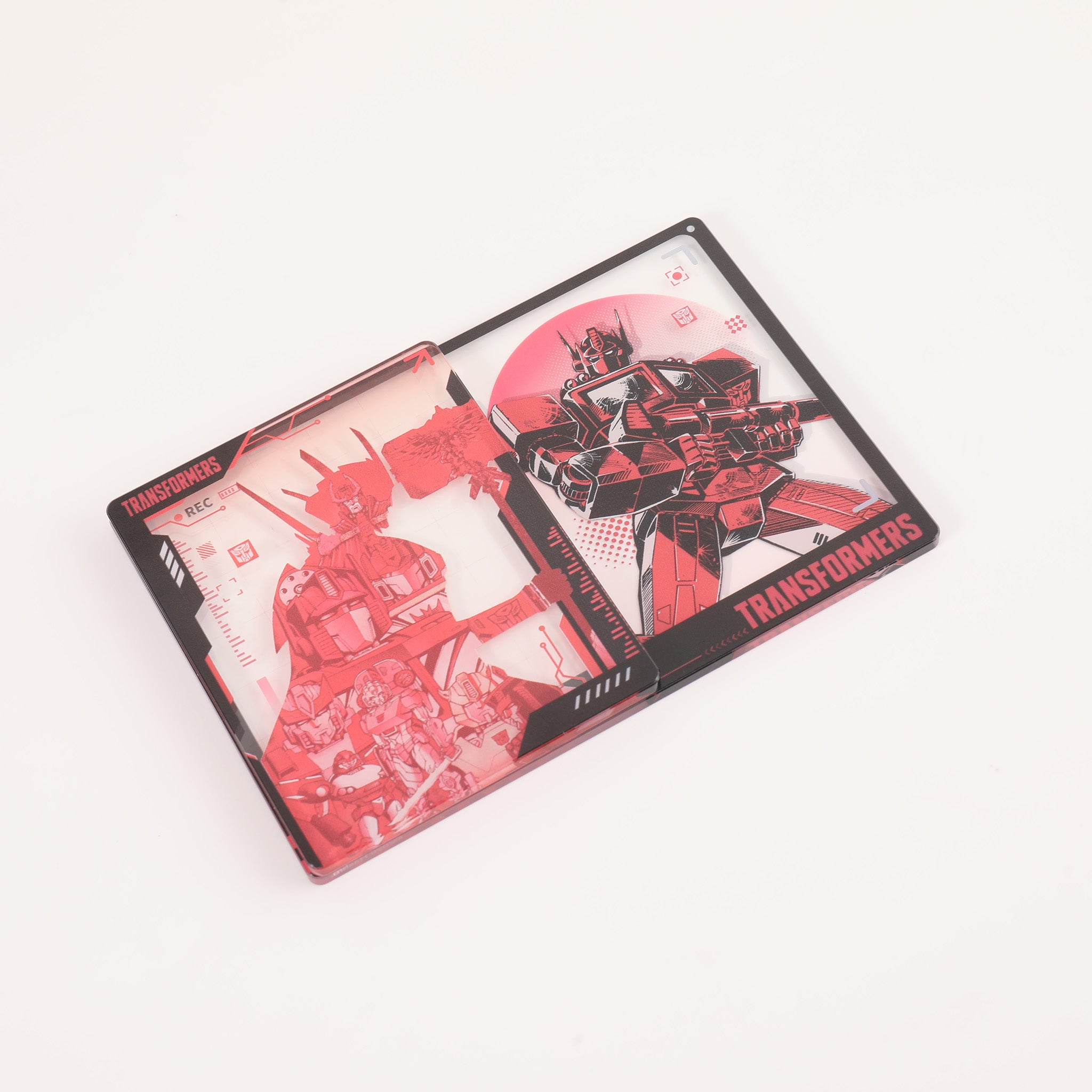 Transformers Character Acrylic Transparent Card