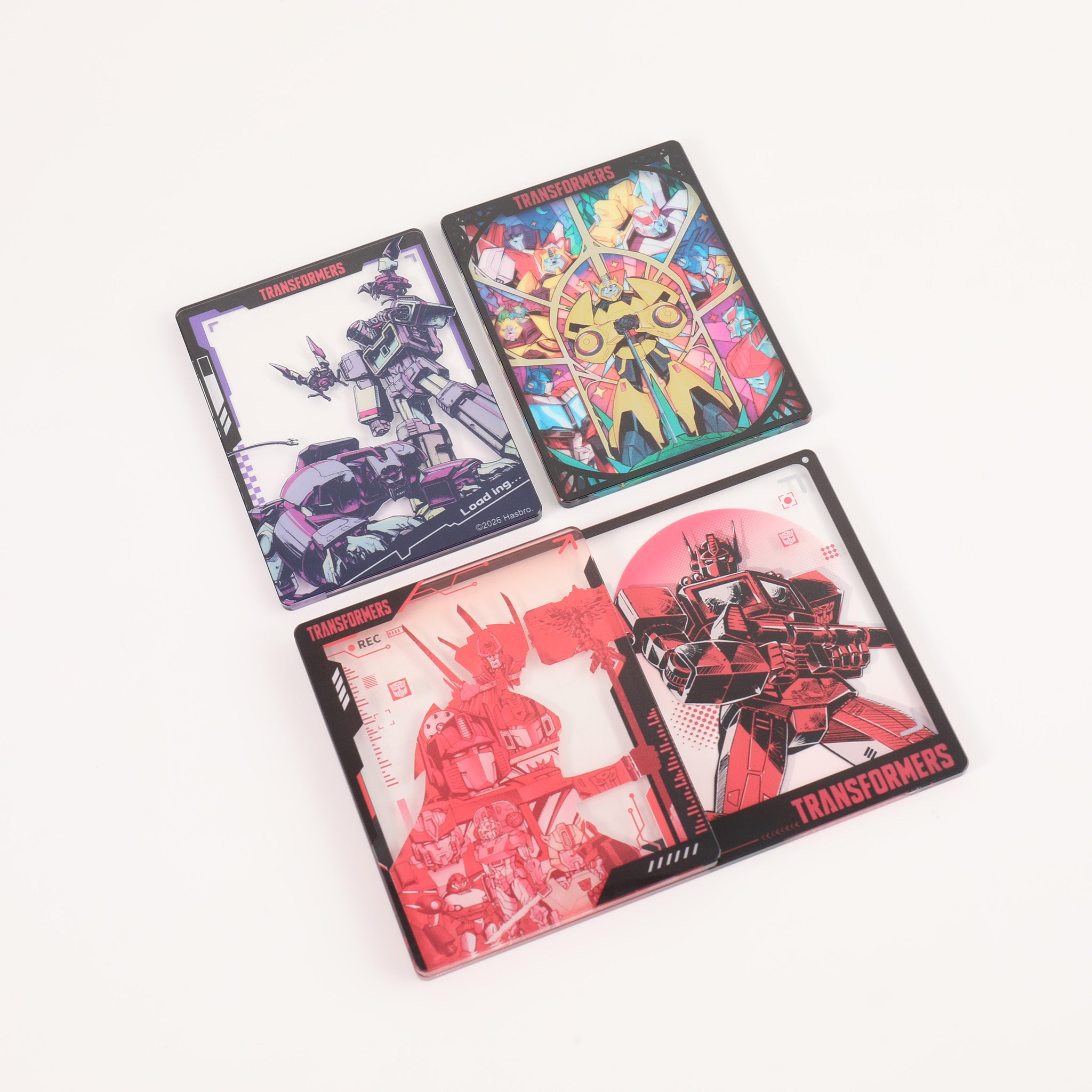 Transformers Character Acrylic Transparent Card
