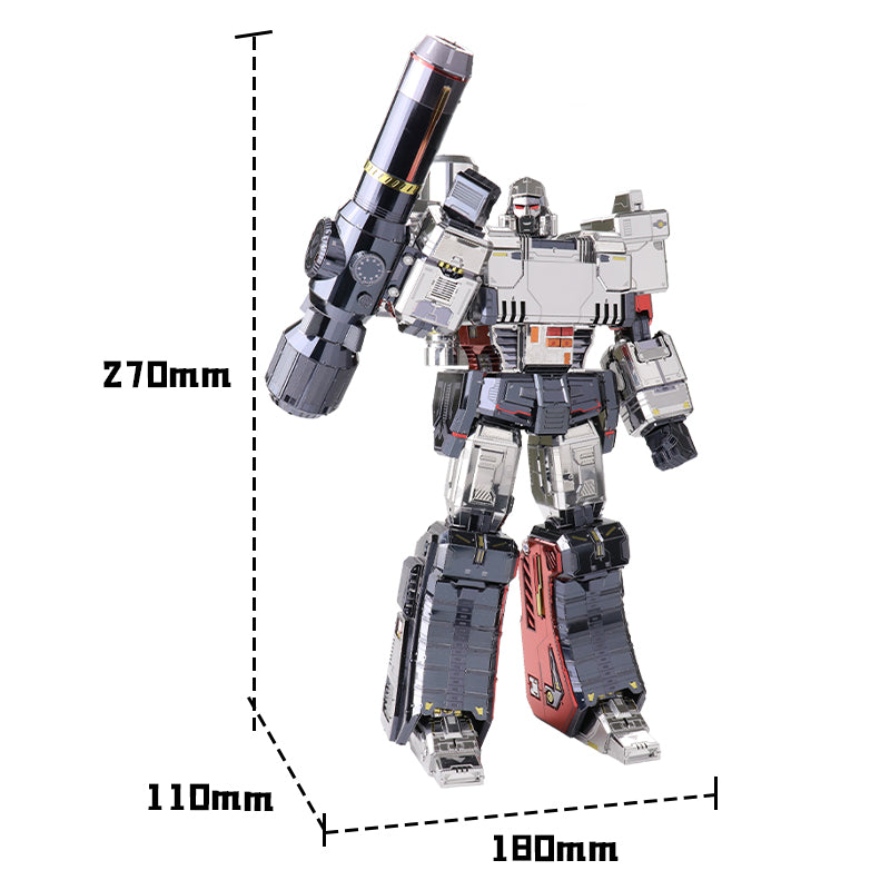 Transformers: Generation 1 - 27cm Megatron 3D Metal Puzzle Model Kit - Yolopark