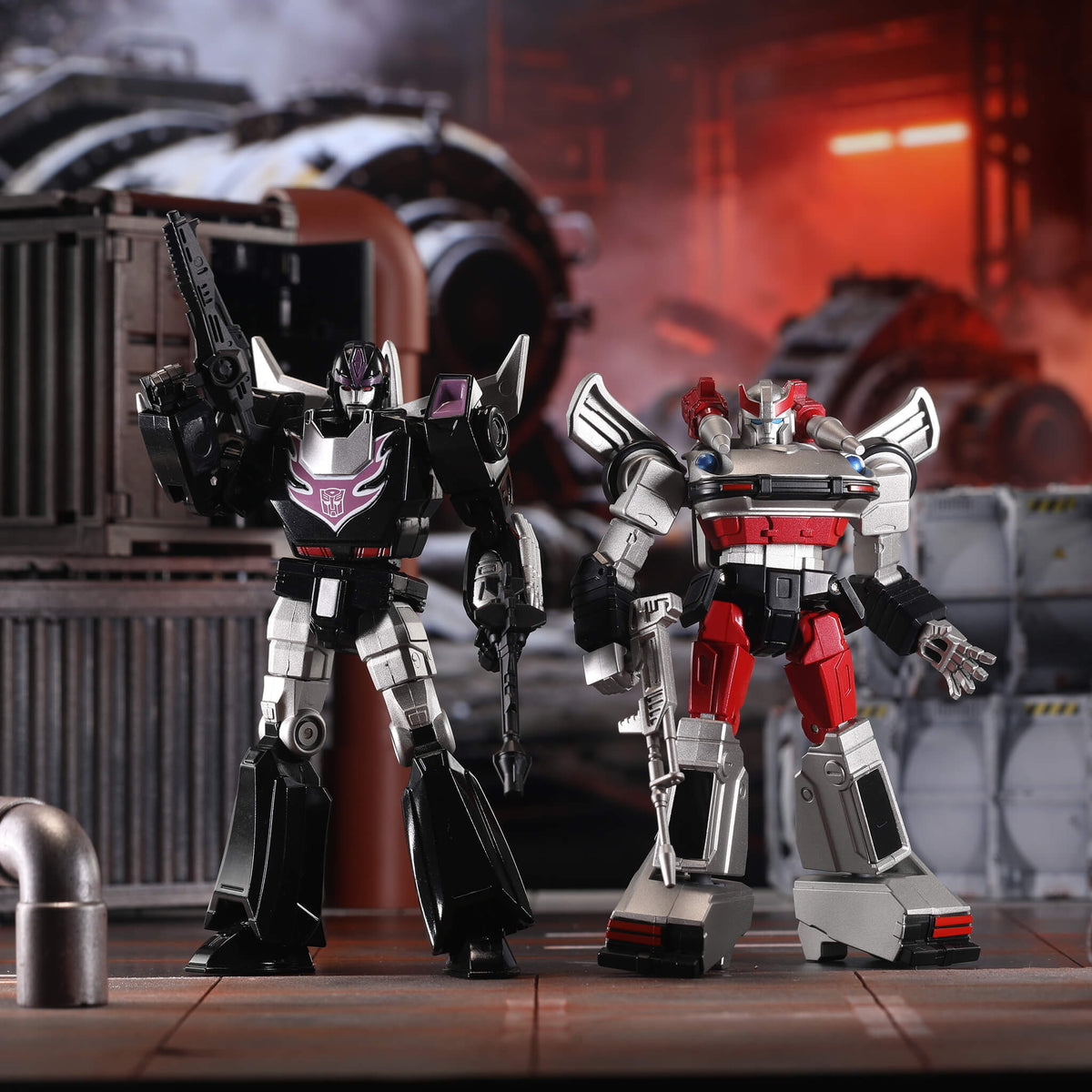 Transformers AMK Mini Series Wave 2 - Bluestreak & Rodimus (Shattered Glass)