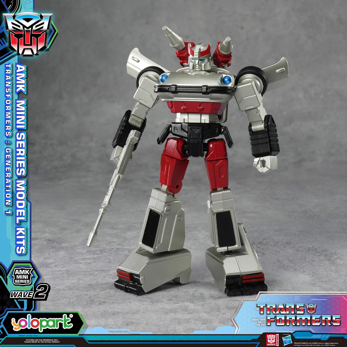 Transformers AMK Mini Series Wave 2 - Bluestreak & Rodimus (Shattered Glass)