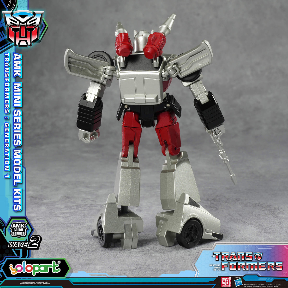 Transformers AMK Mini Series Wave 2 - Bluestreak & Rodimus (Shattered Glass)