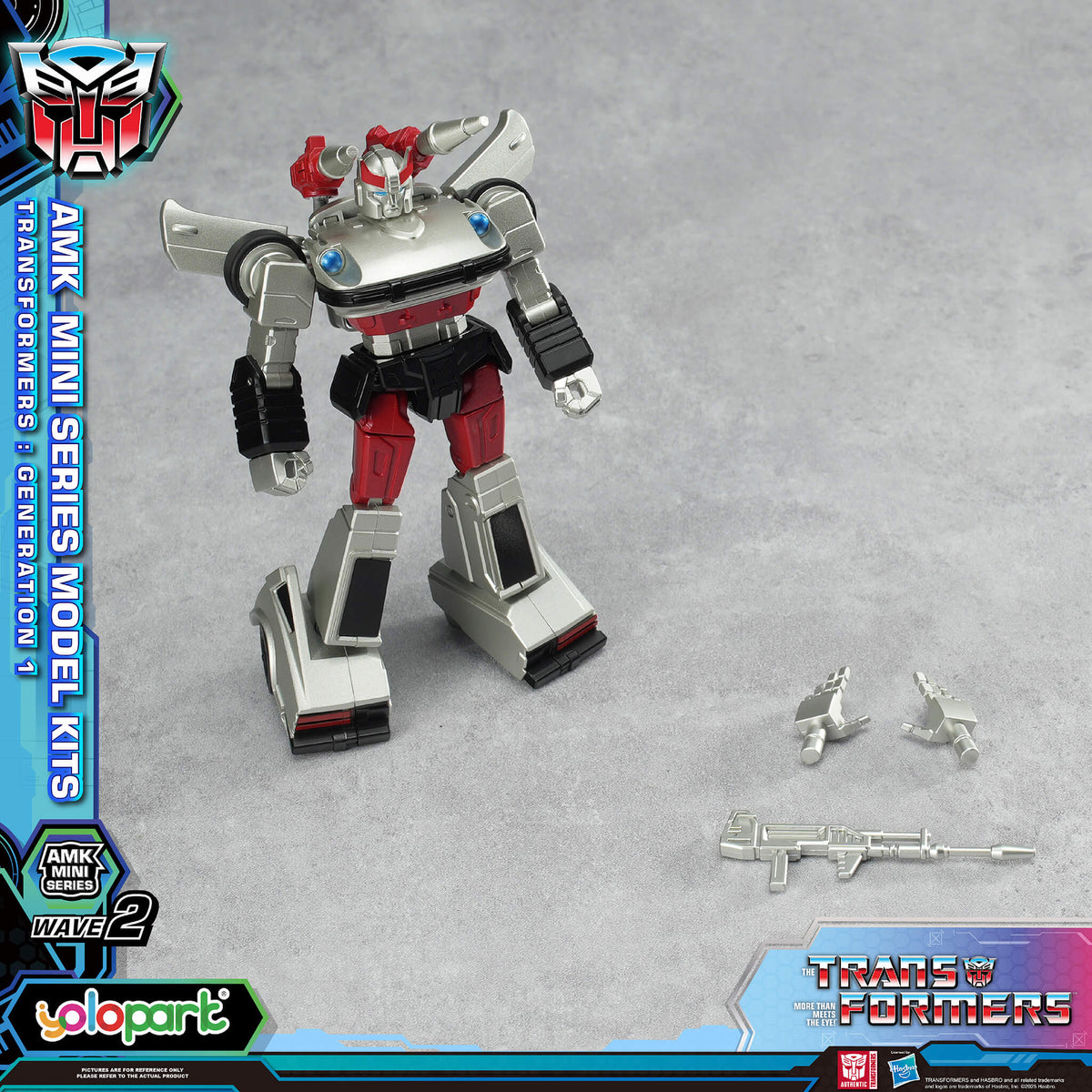 Transformers AMK Mini Series Wave 2 - Bluestreak & Rodimus (Shattered Glass)