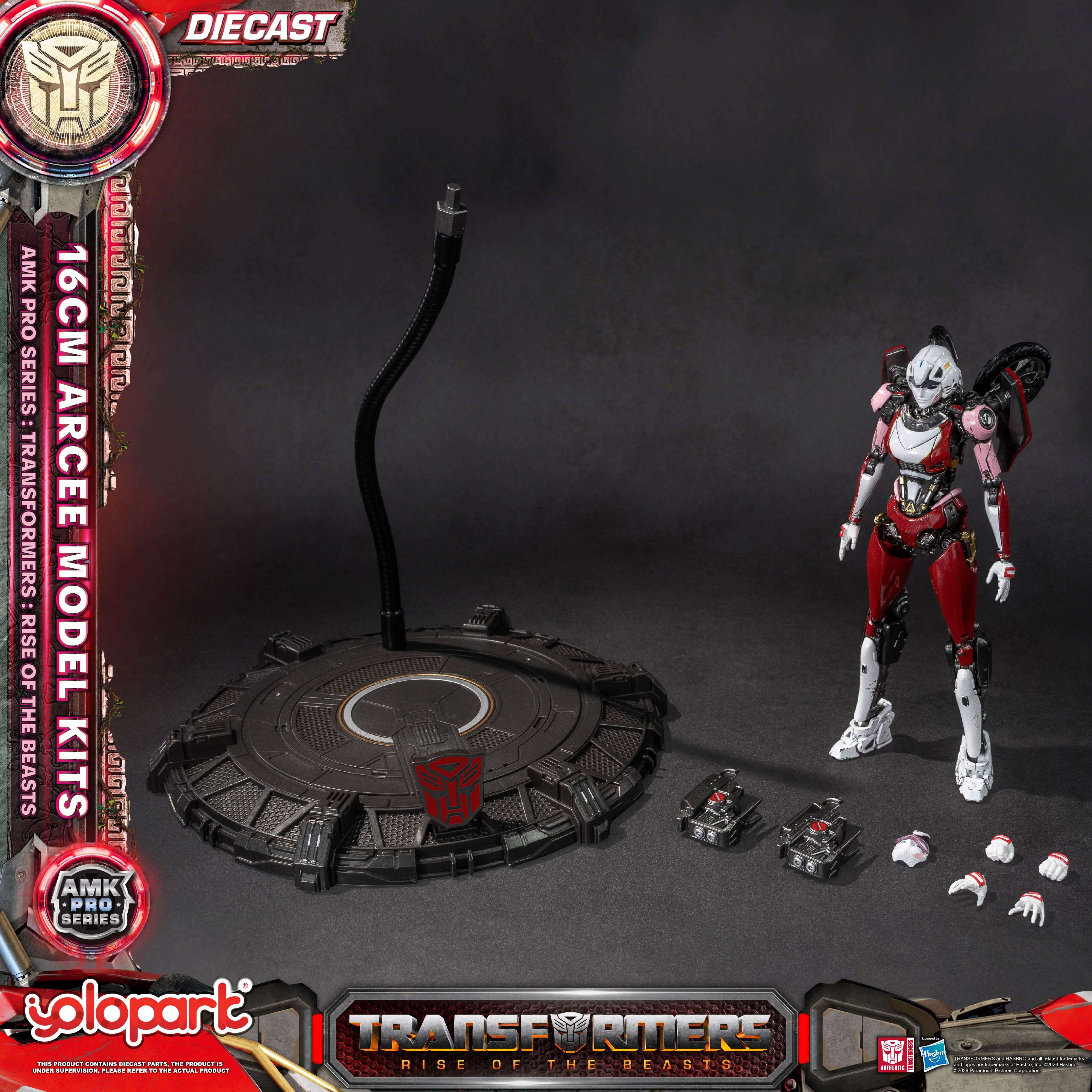 Transformers: Rise of the Beasts - 16cm Arcee Model Kit - AMK PRO Series