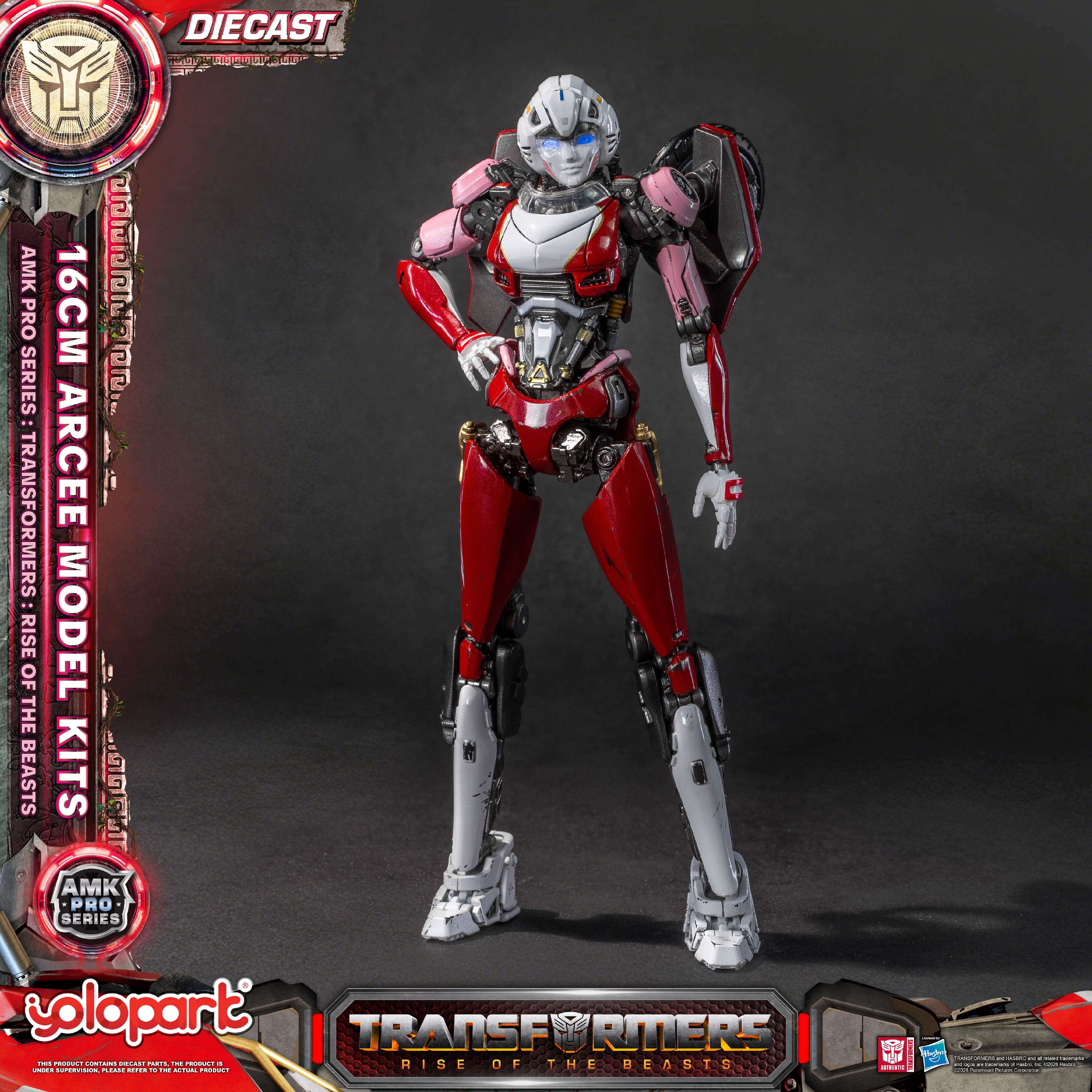 Transformers: Rise of the Beasts - 16cm Arcee Model Kit - AMK PRO Series