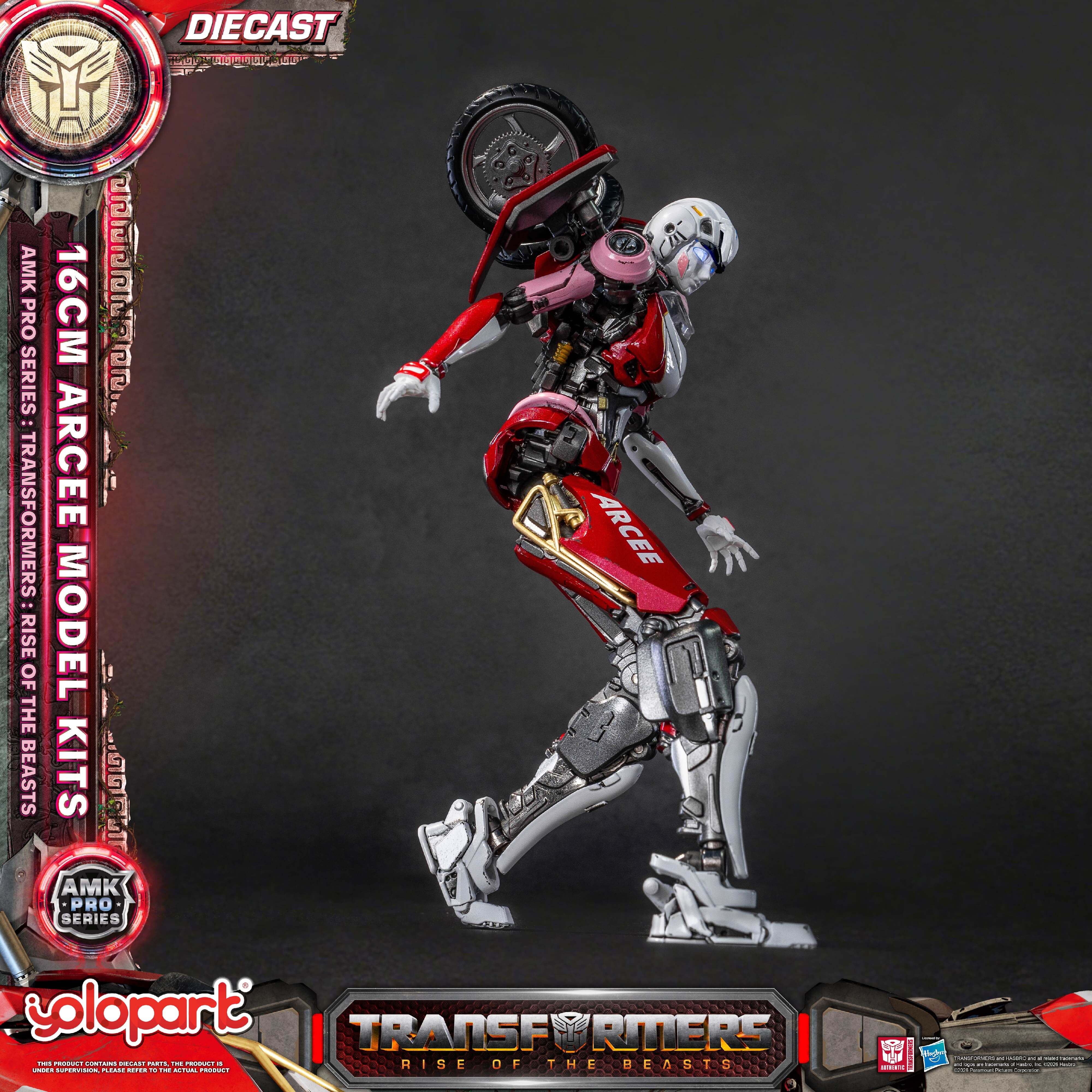 Transformers: Rise of the Beasts - 16cm Arcee Model Kit - AMK PRO Series