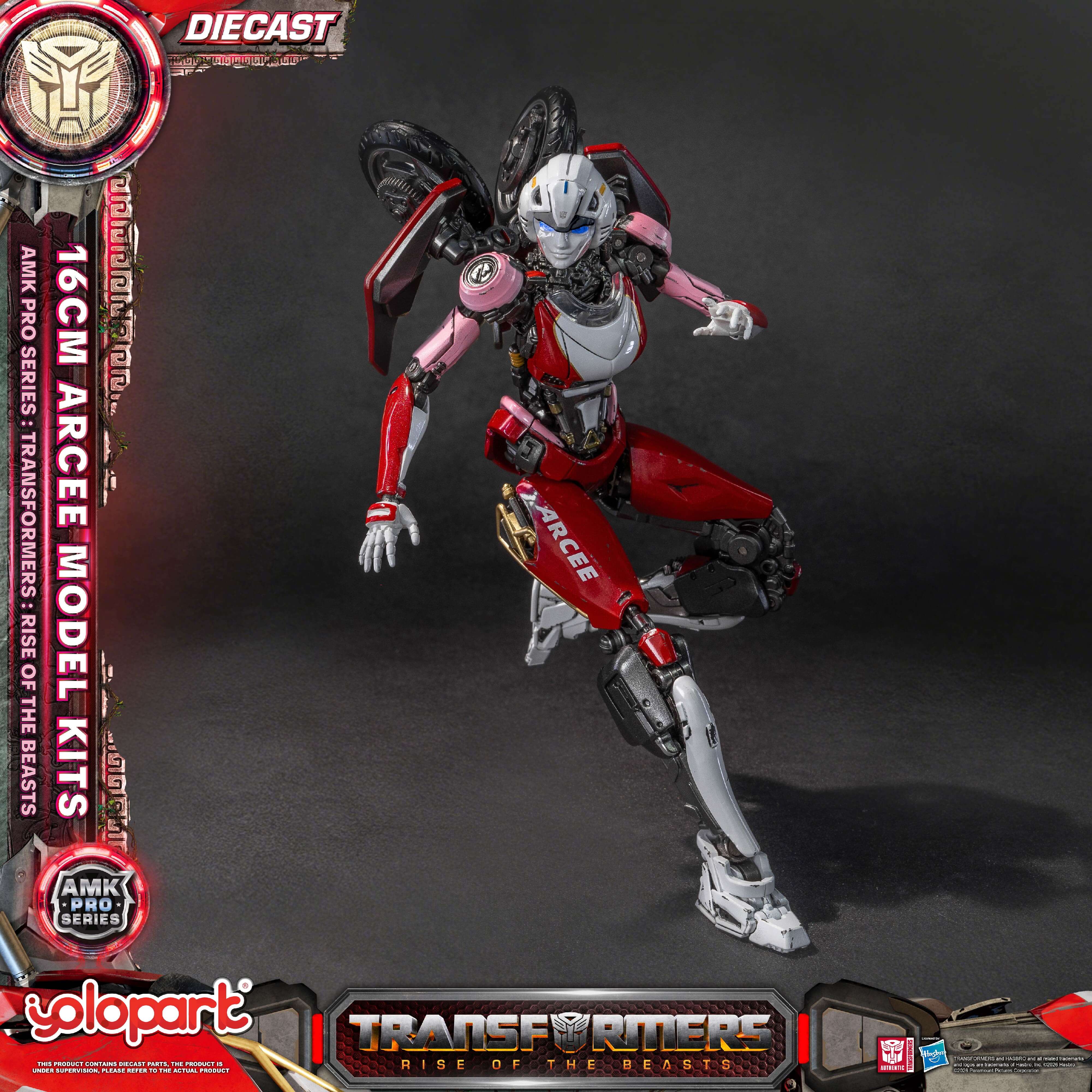 Transformers: Rise of the Beasts - 16cm Arcee Model Kit - AMK PRO Series