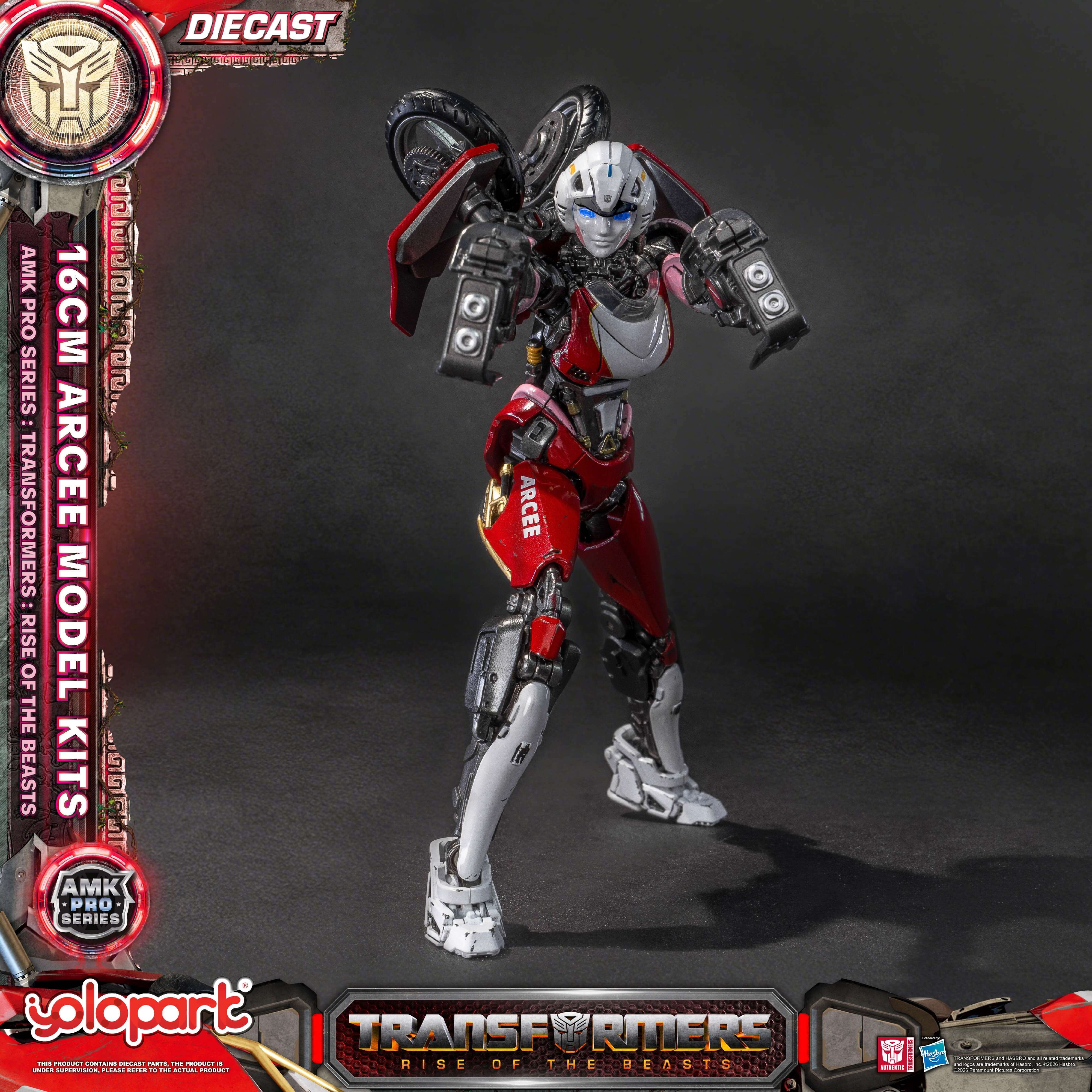 Transformers: Rise of the Beasts - 16cm Arcee Model Kit - AMK PRO Series