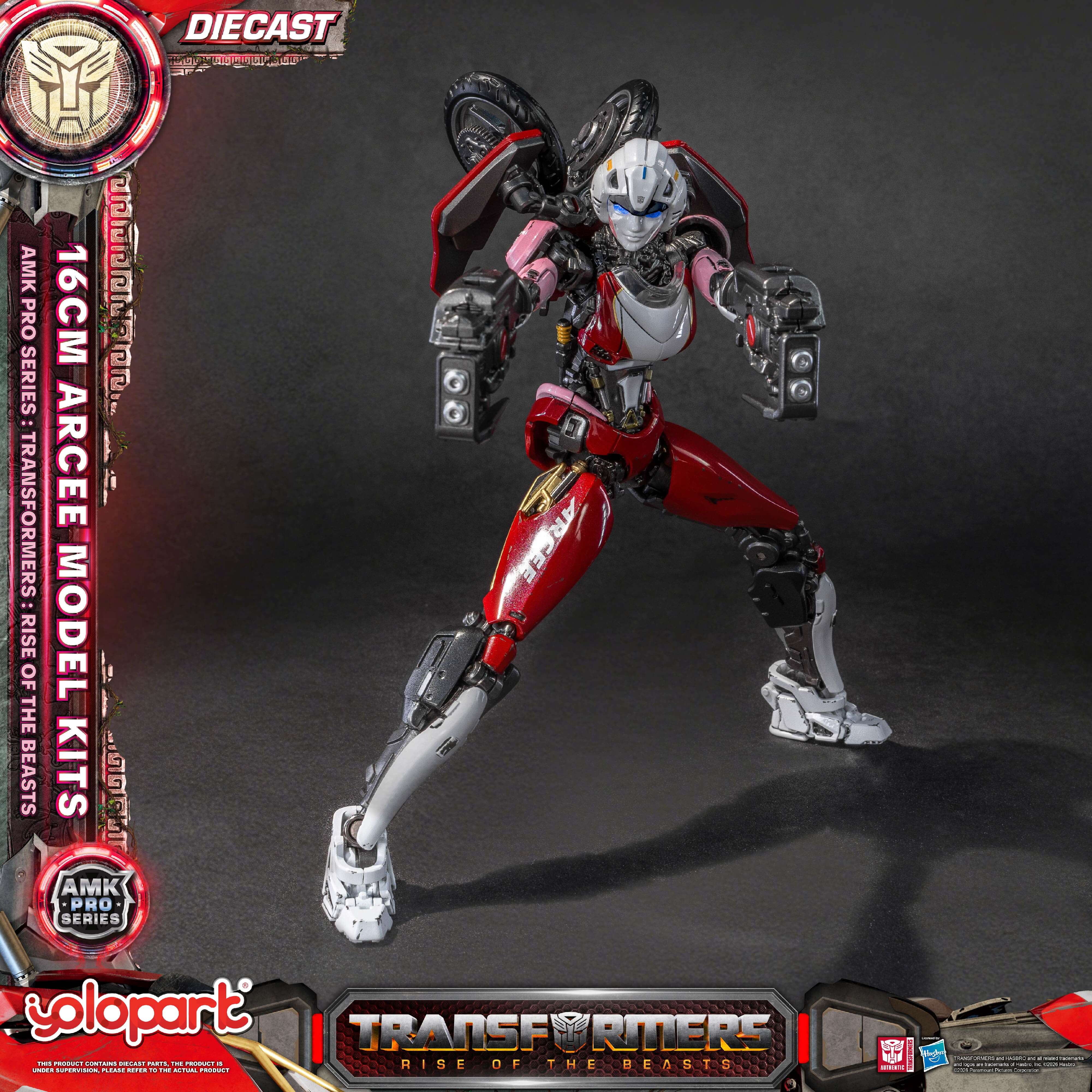 Transformers: Rise of the Beasts - 16cm Arcee Model Kit - AMK PRO Series