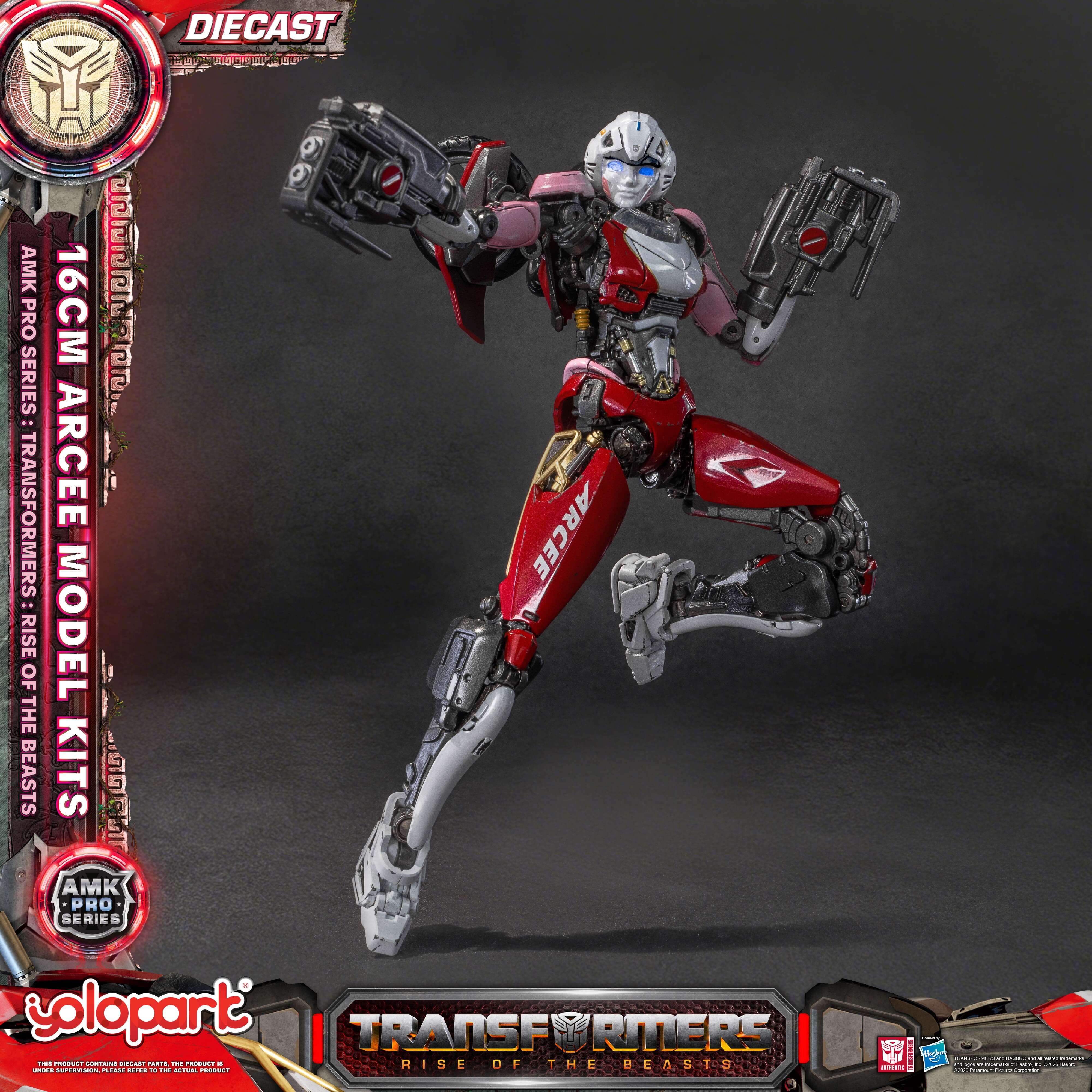 Transformers: Rise of the Beasts - 16cm Arcee Model Kit - AMK PRO Series