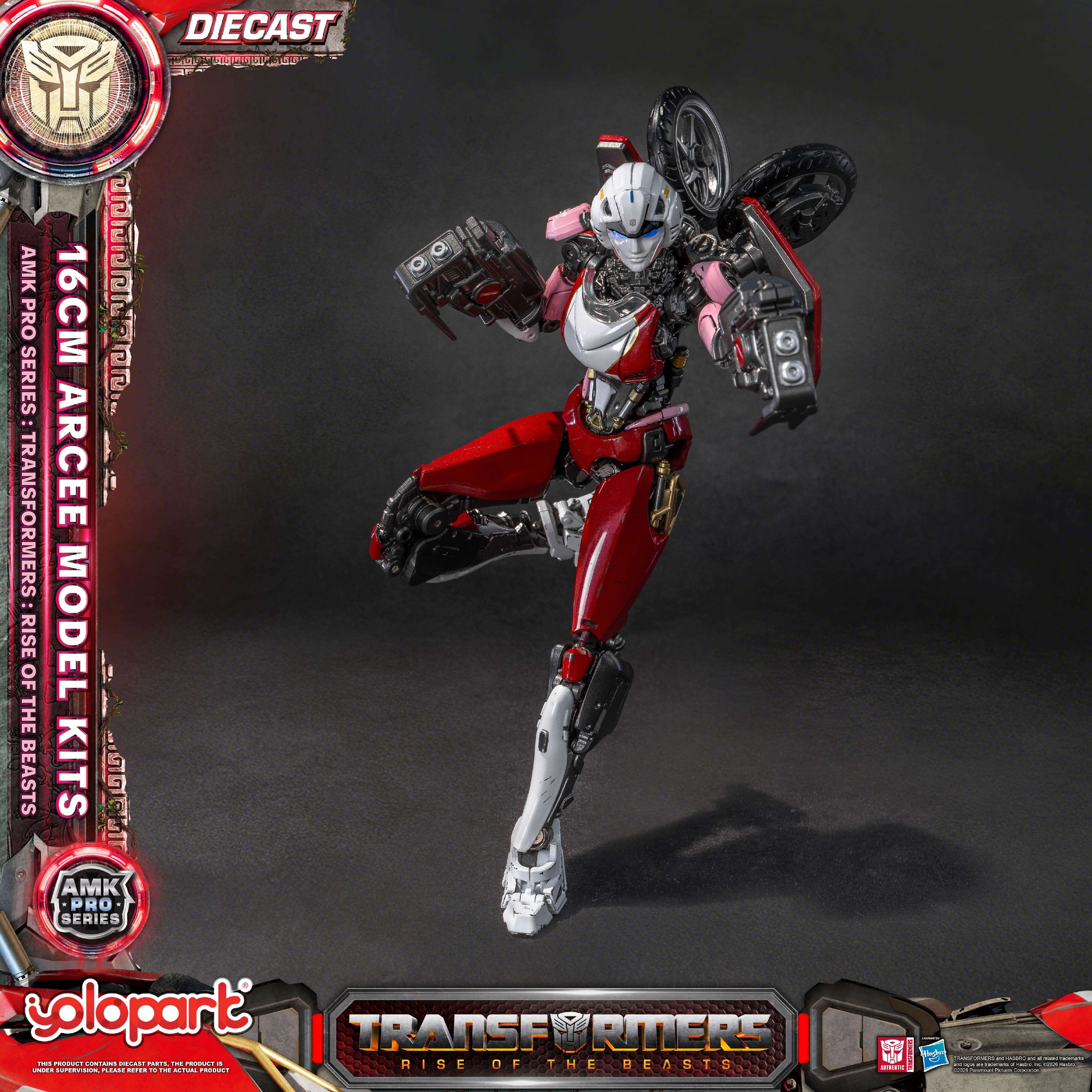 Transformers: Rise of the Beasts - 16cm Arcee Model Kit - AMK PRO Series