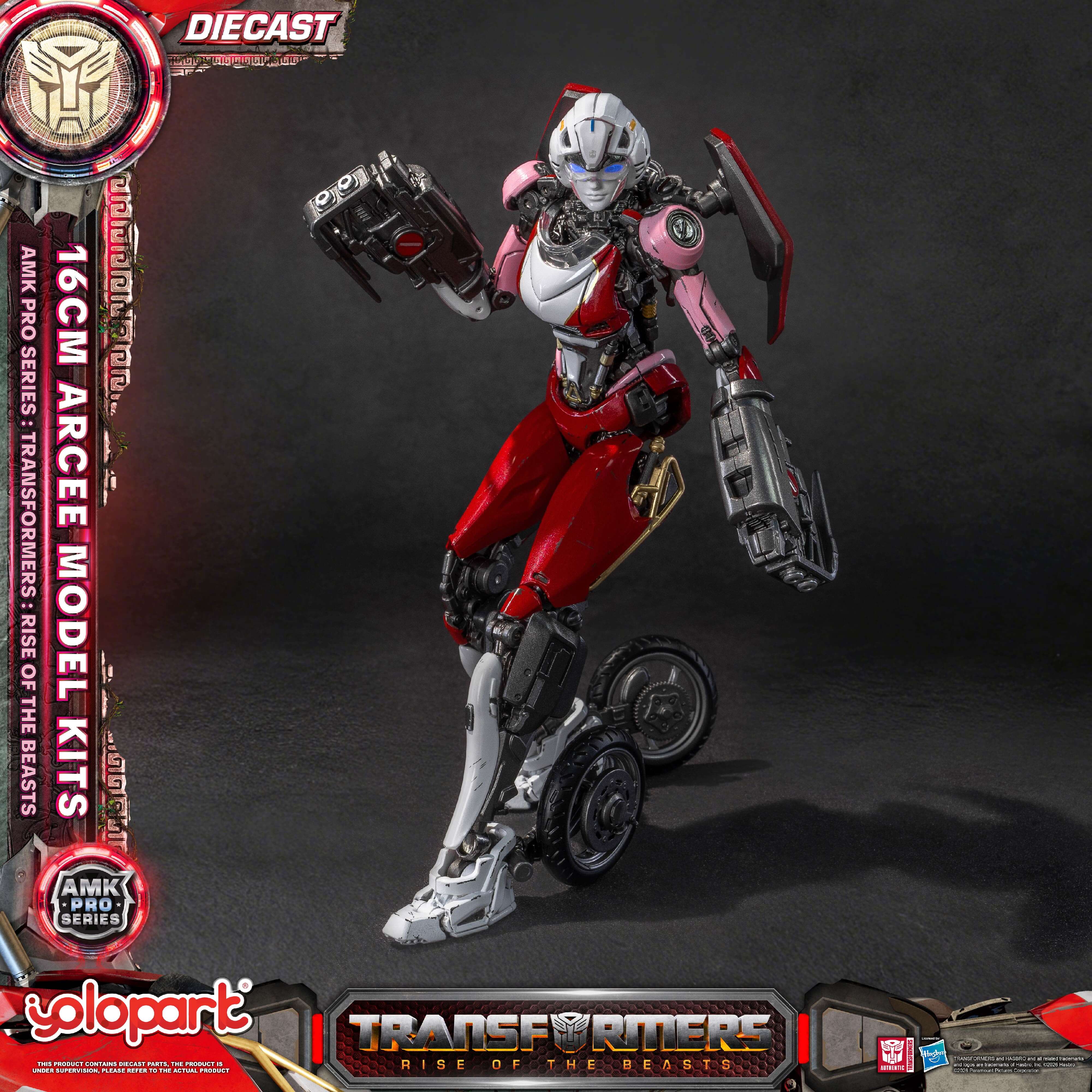Transformers: Rise of the Beasts - 16cm Arcee Model Kit - AMK PRO Series
