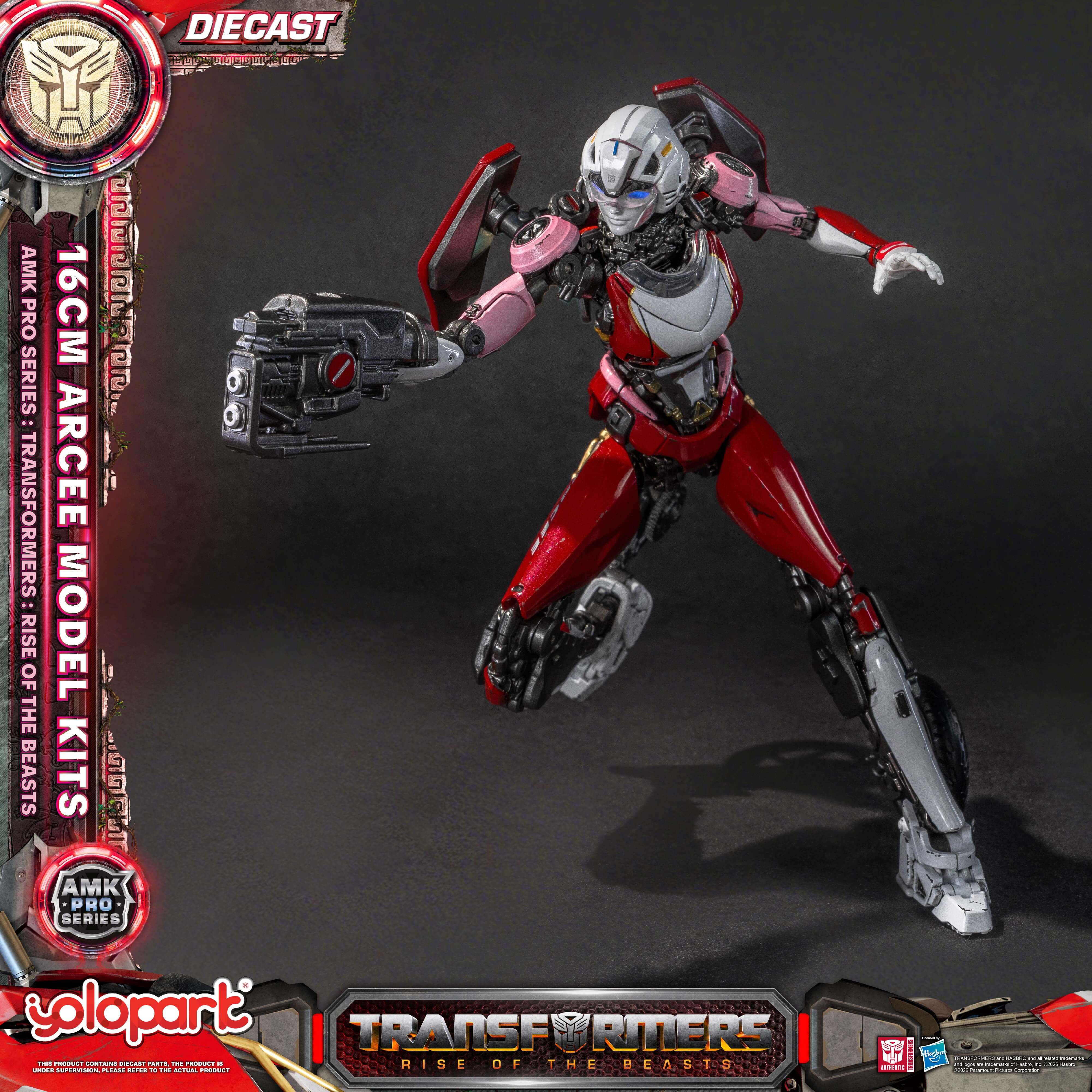 Transformers: Rise of the Beasts - 16cm Arcee Model Kit - AMK PRO Series