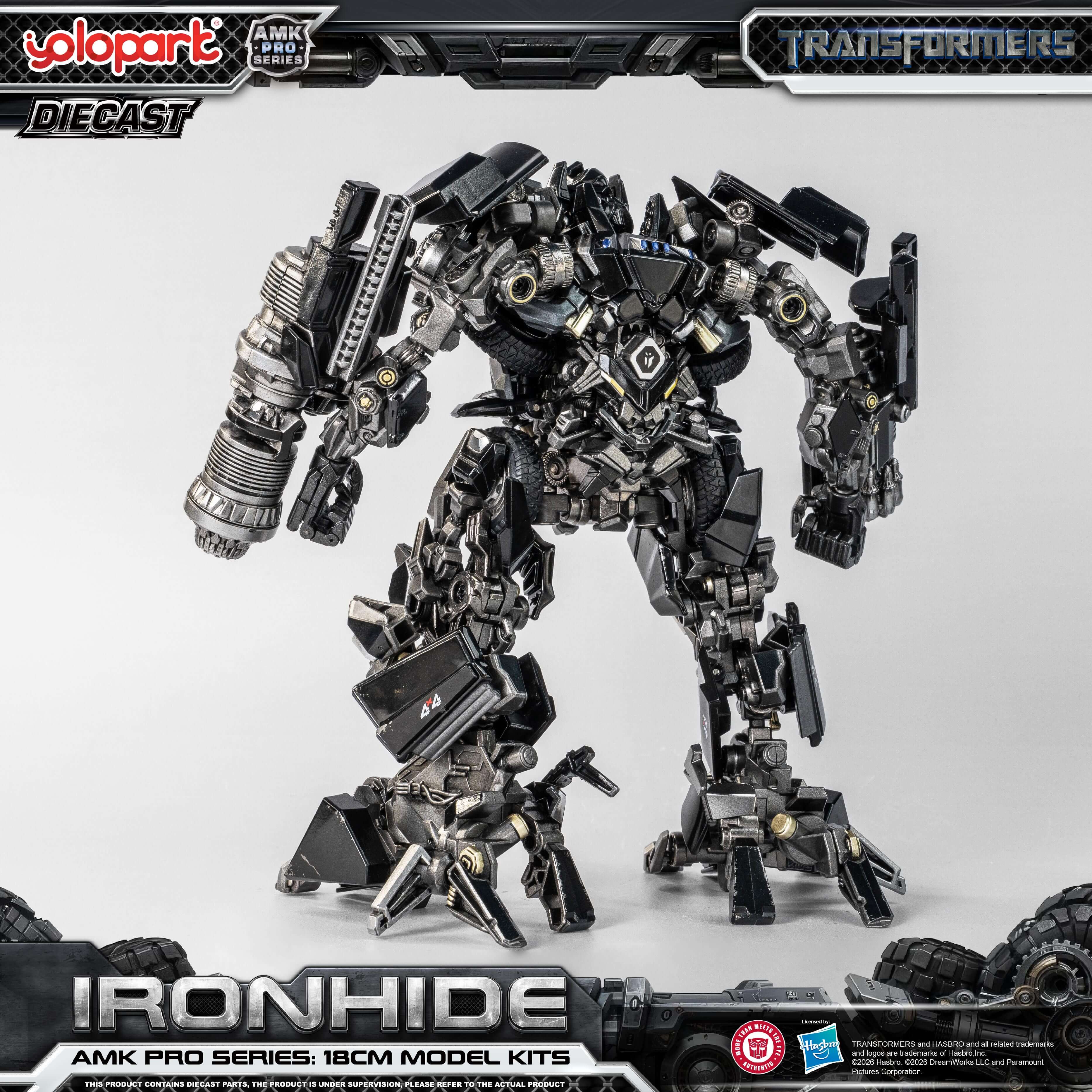 Transformers - 18cm Ironhide Model Kit - AMK PRO Series