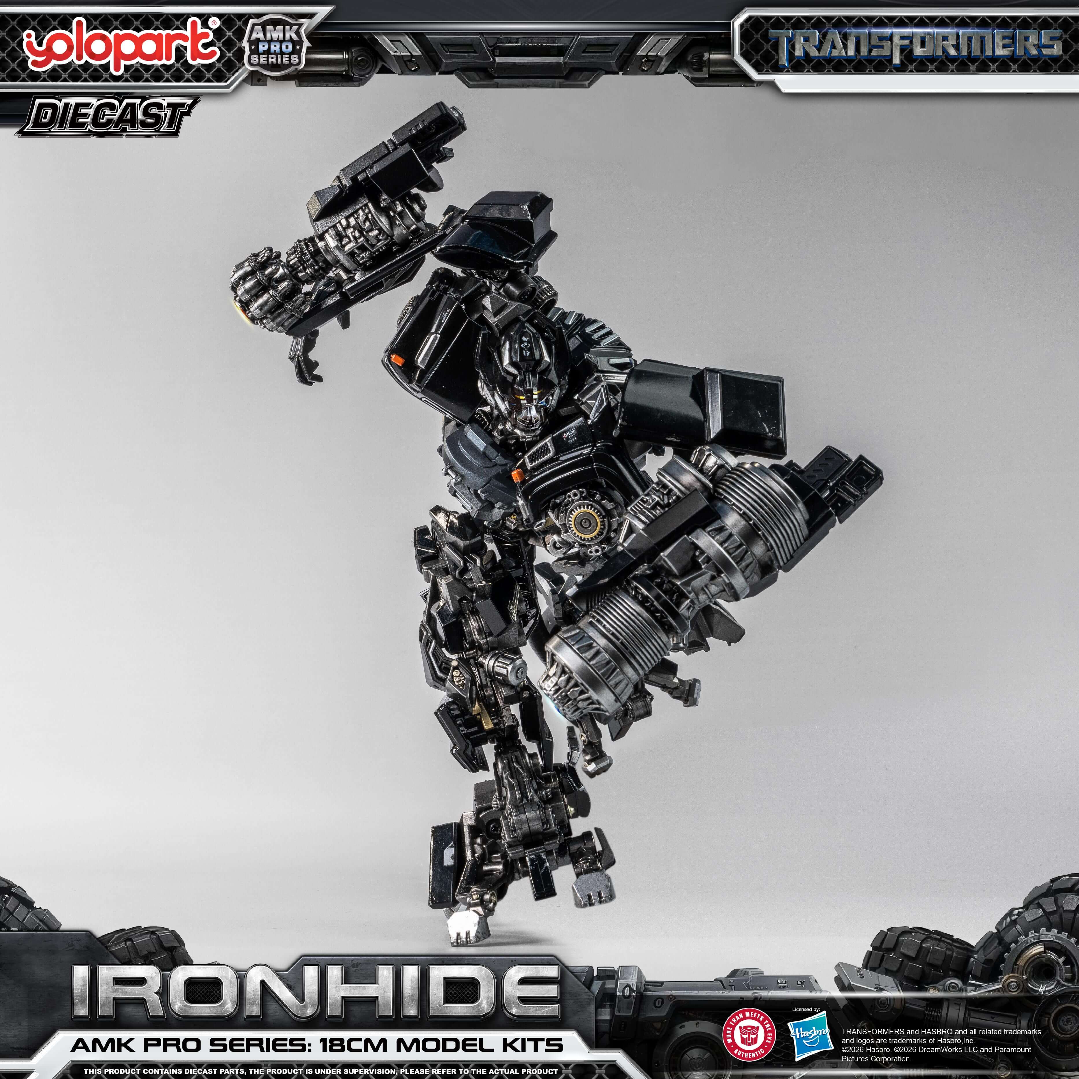 Transformers - 18cm Ironhide Model Kit - AMK PRO Series