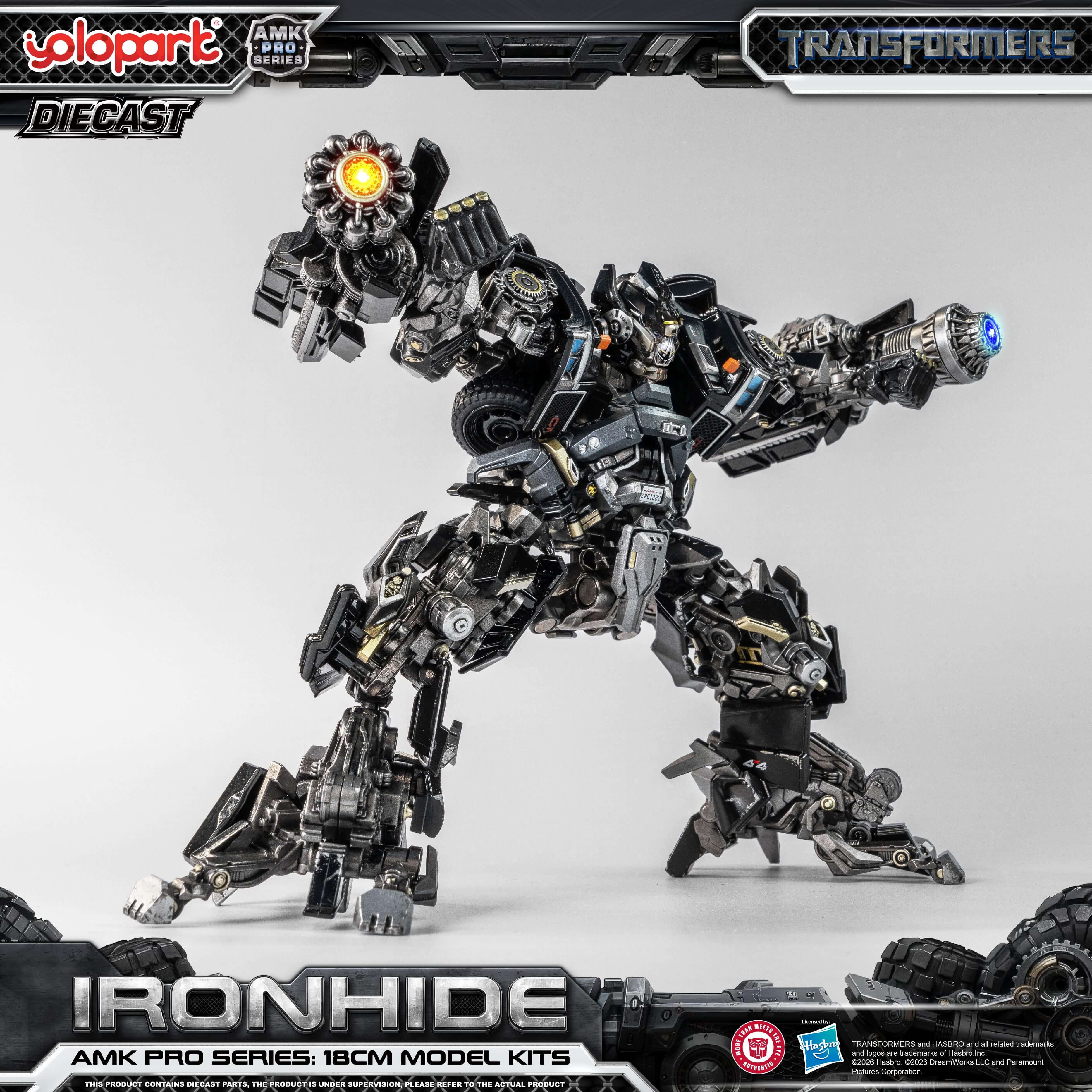 Transformers - 18cm Ironhide Model Kit - AMK PRO Series