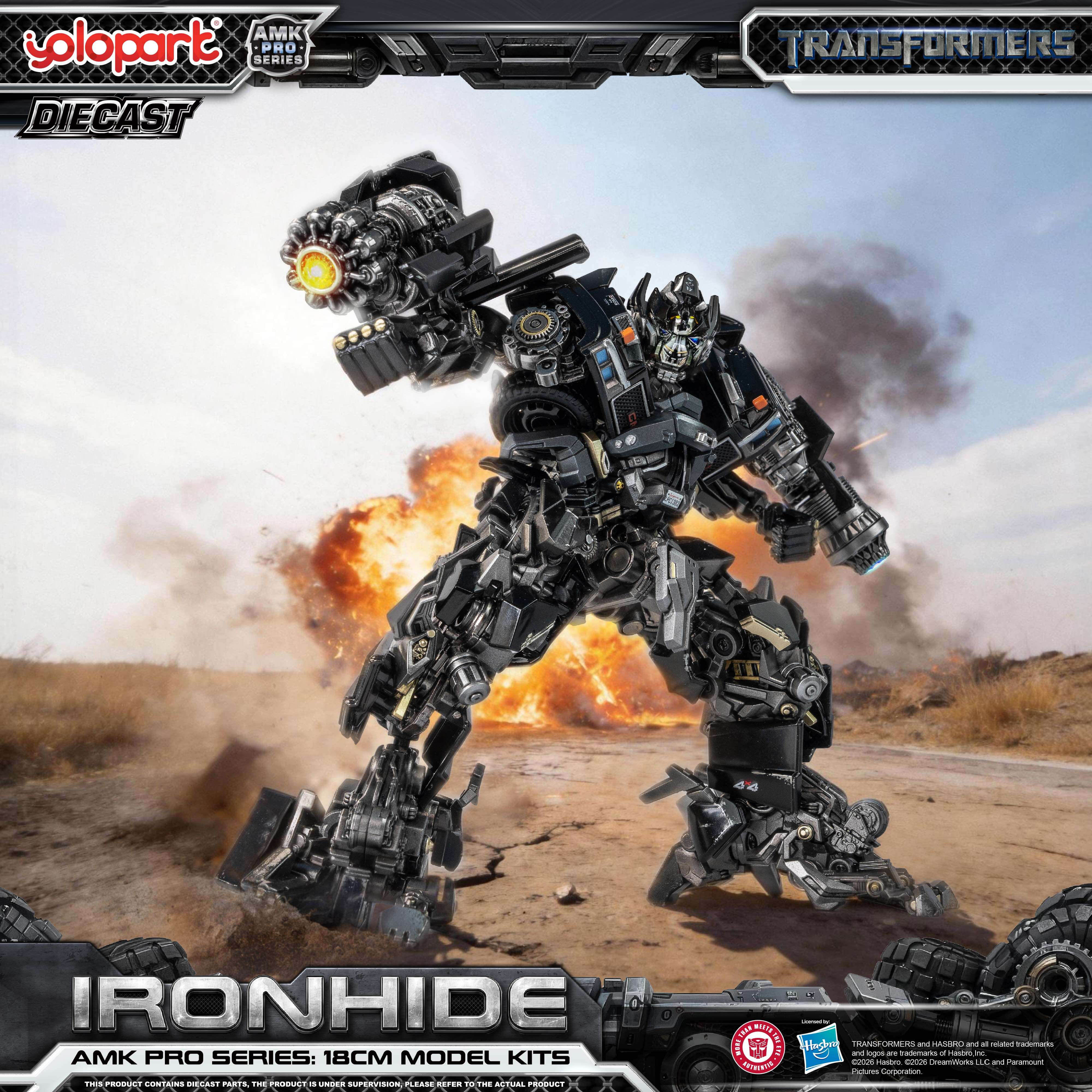 Transformers - 18cm Ironhide Model Kit - AMK PRO Series