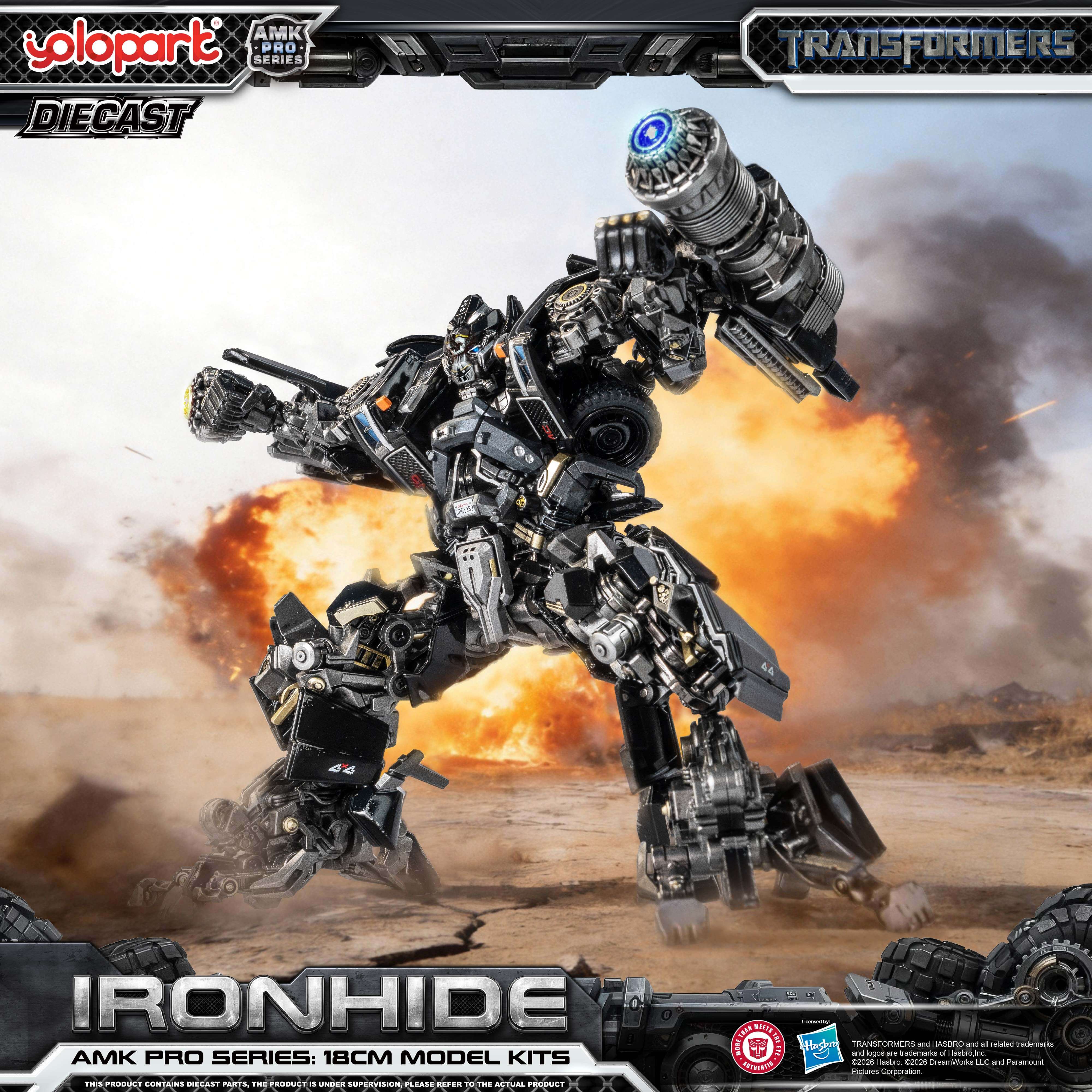 Transformers - 18cm Ironhide Model Kit - AMK PRO Series