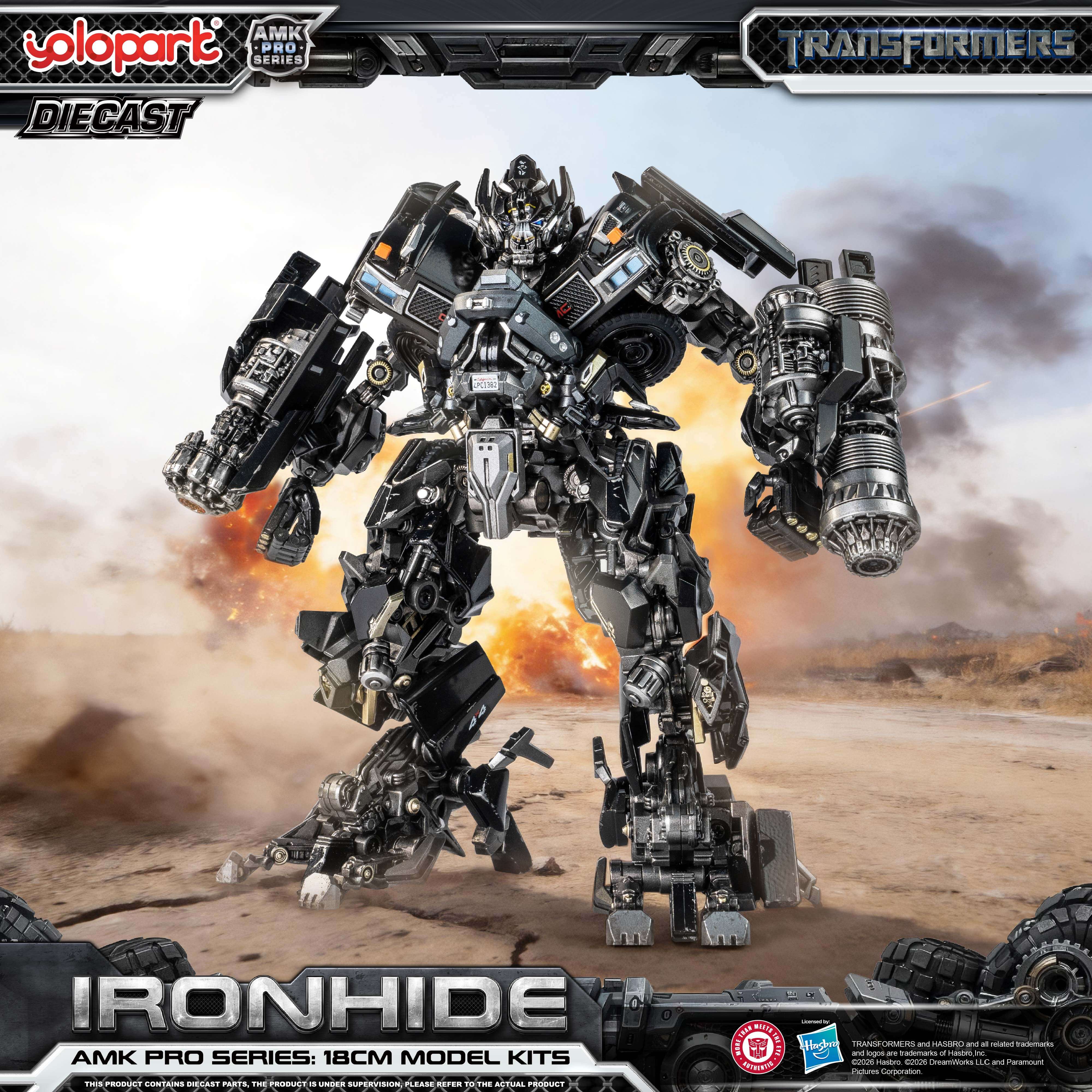 Transformers - 18cm Ironhide Model Kit - AMK PRO Series