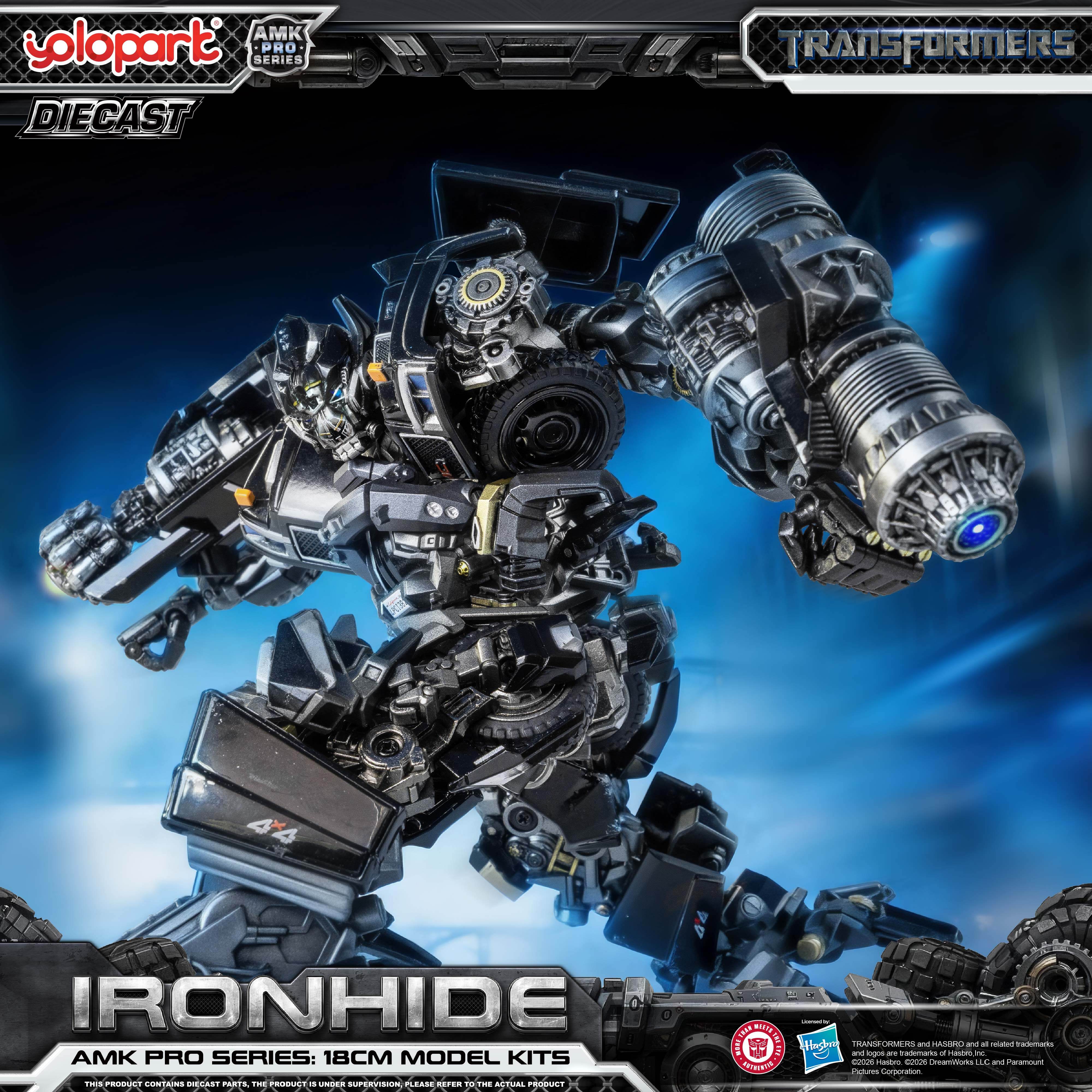 トランスフォーマー('07米) Transformers Ironhide 18cm Collectible Figure | YOLOPARK