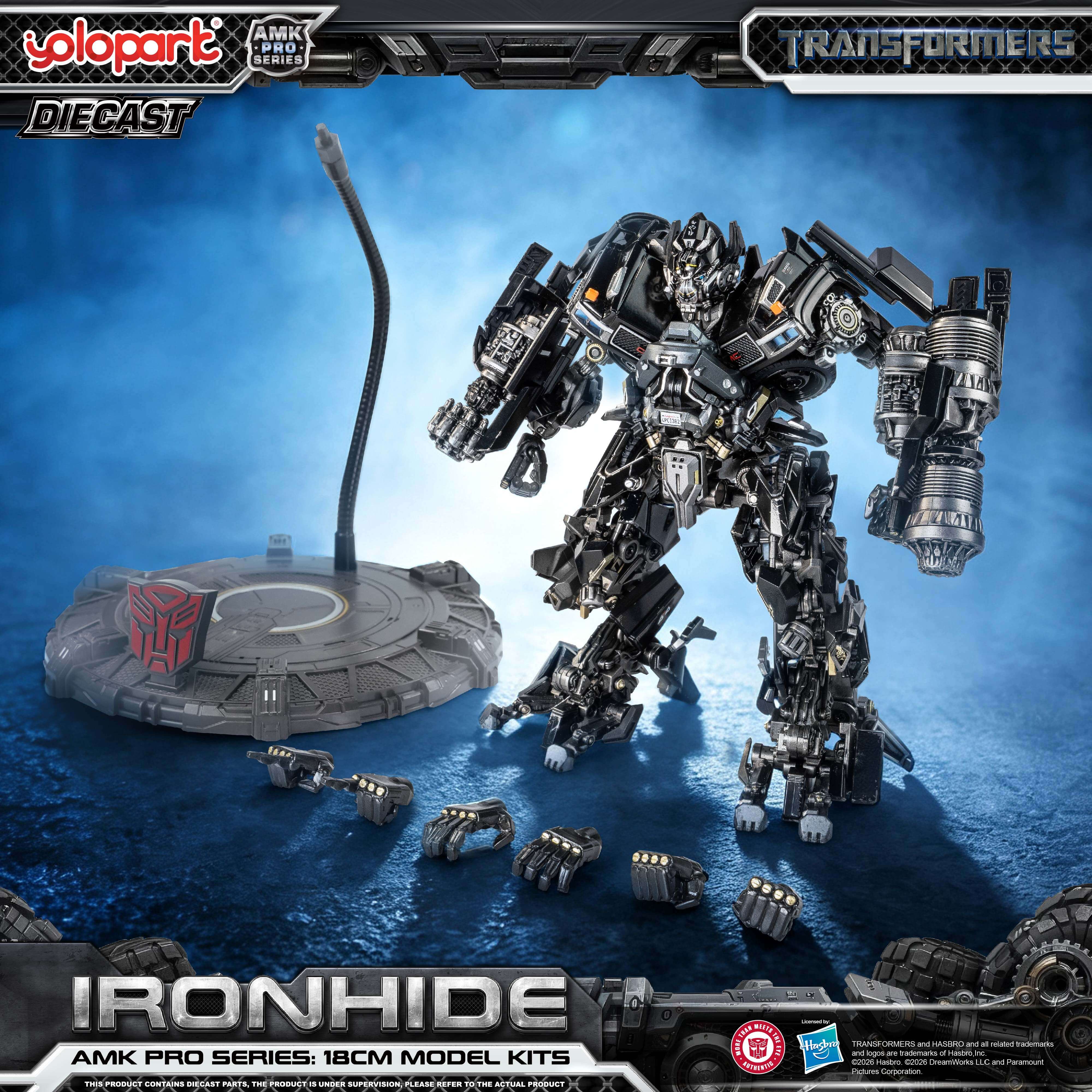 トランスフォーマー('07米) Transformers Ironhide 18cm Collectible Figure | YOLOPARK
