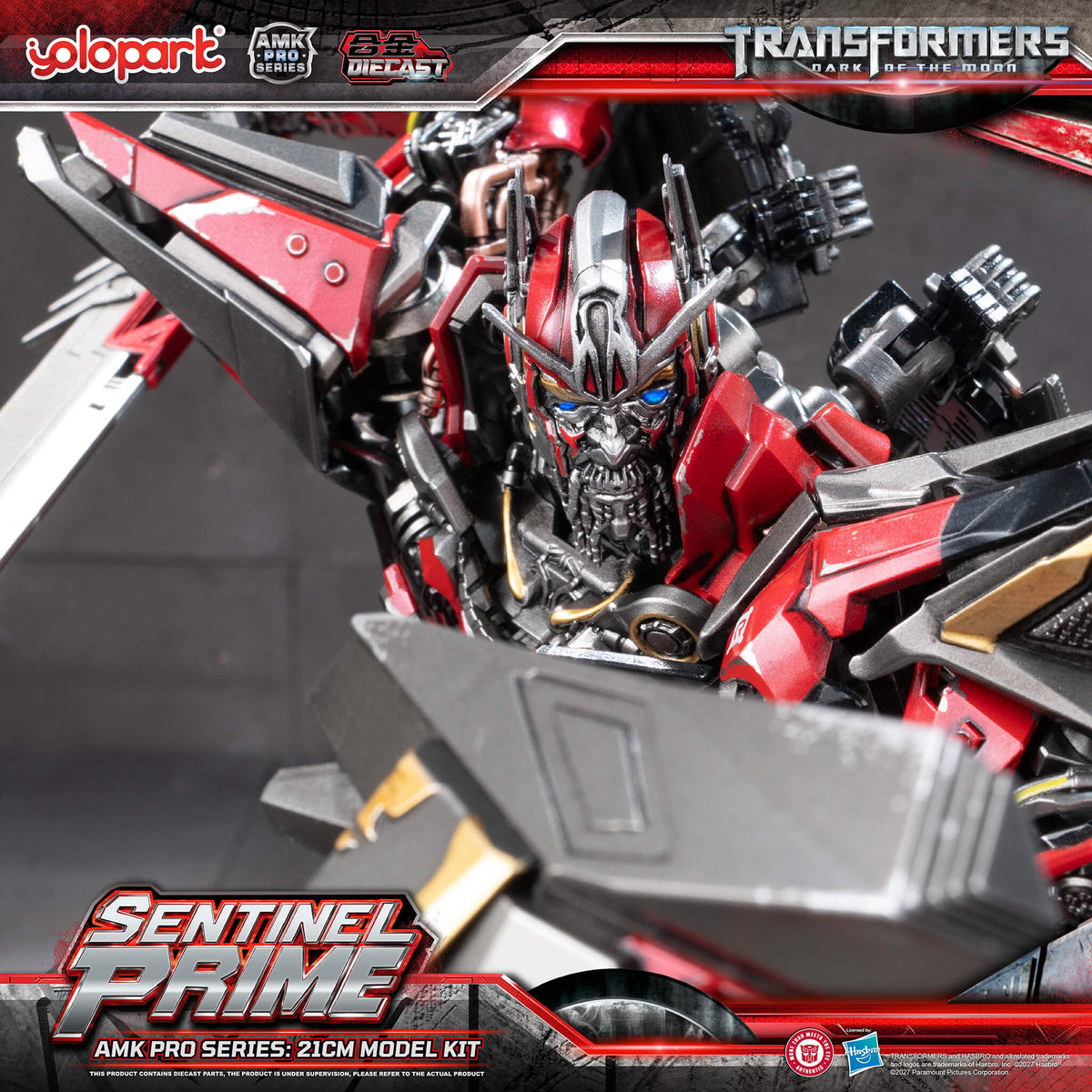 Transformers: Dark of the Moon - 21cm Sentinel Prime Model Kit - AMK PRO Series