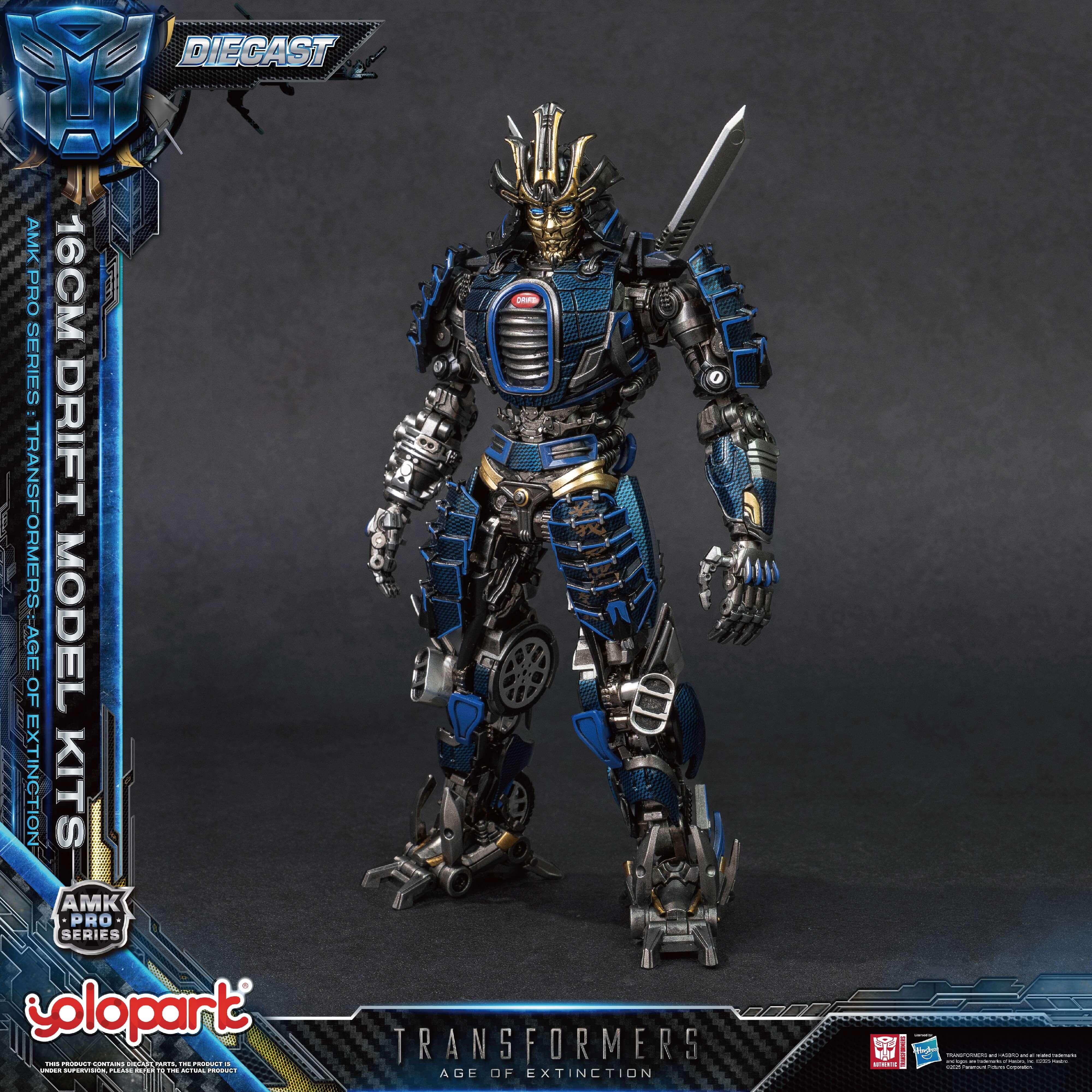 Transformers Age of Extinction Drift Figure - AMK Pro Model Kit